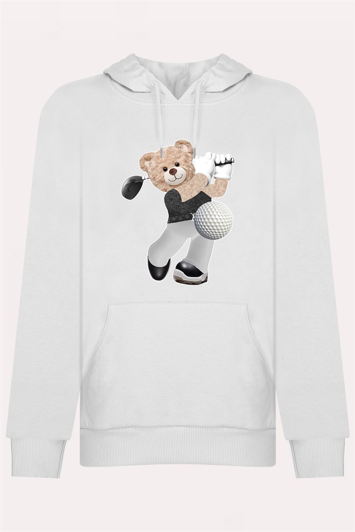 PRINTED TEDDY BEAR hoodie