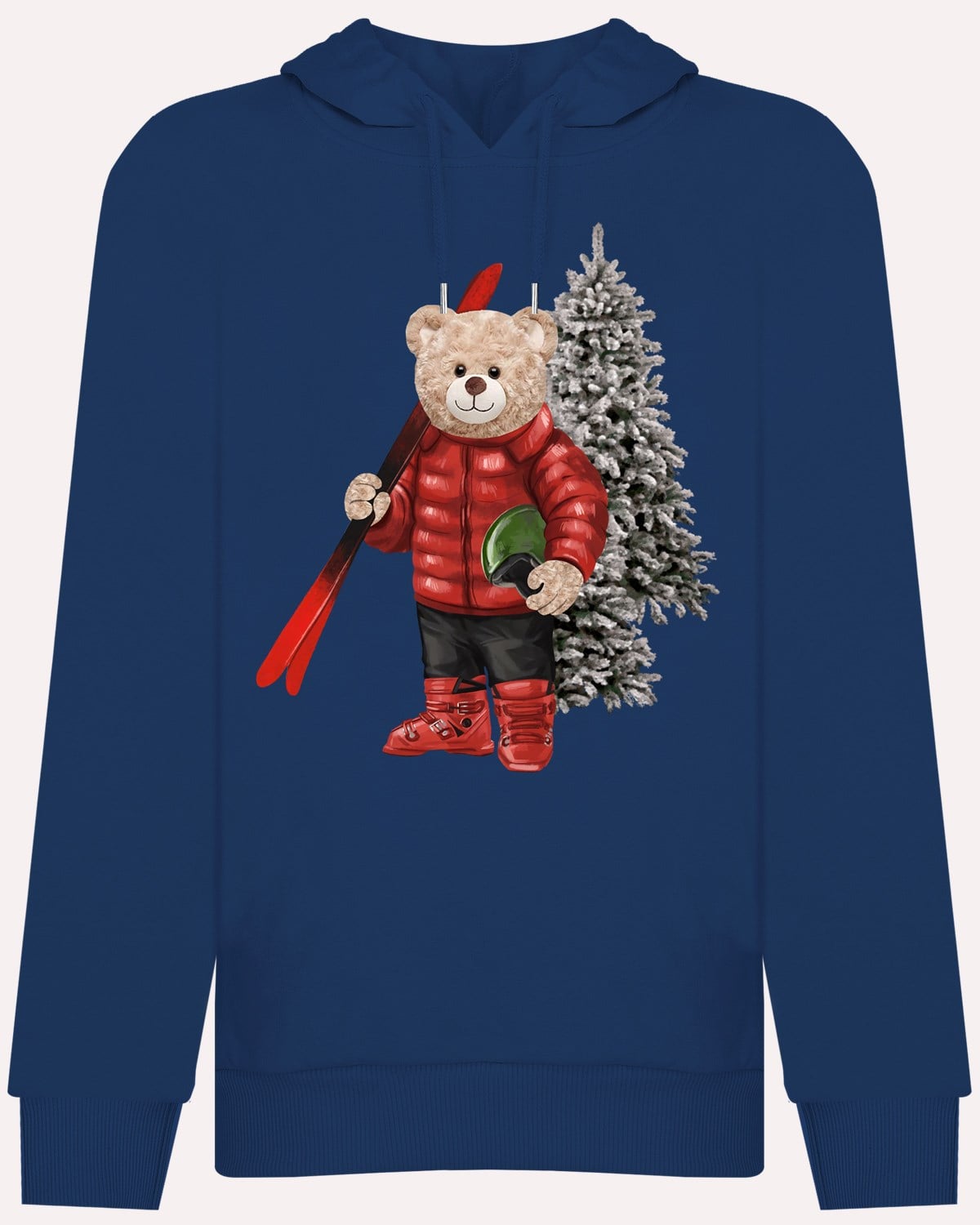 PRINTED TEDDY BEAR hoodie