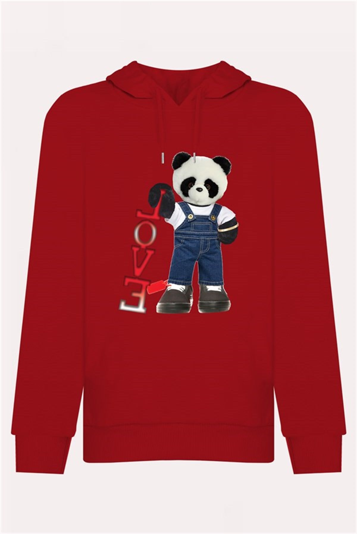 PRINTED TEDDY BEAR hoodie