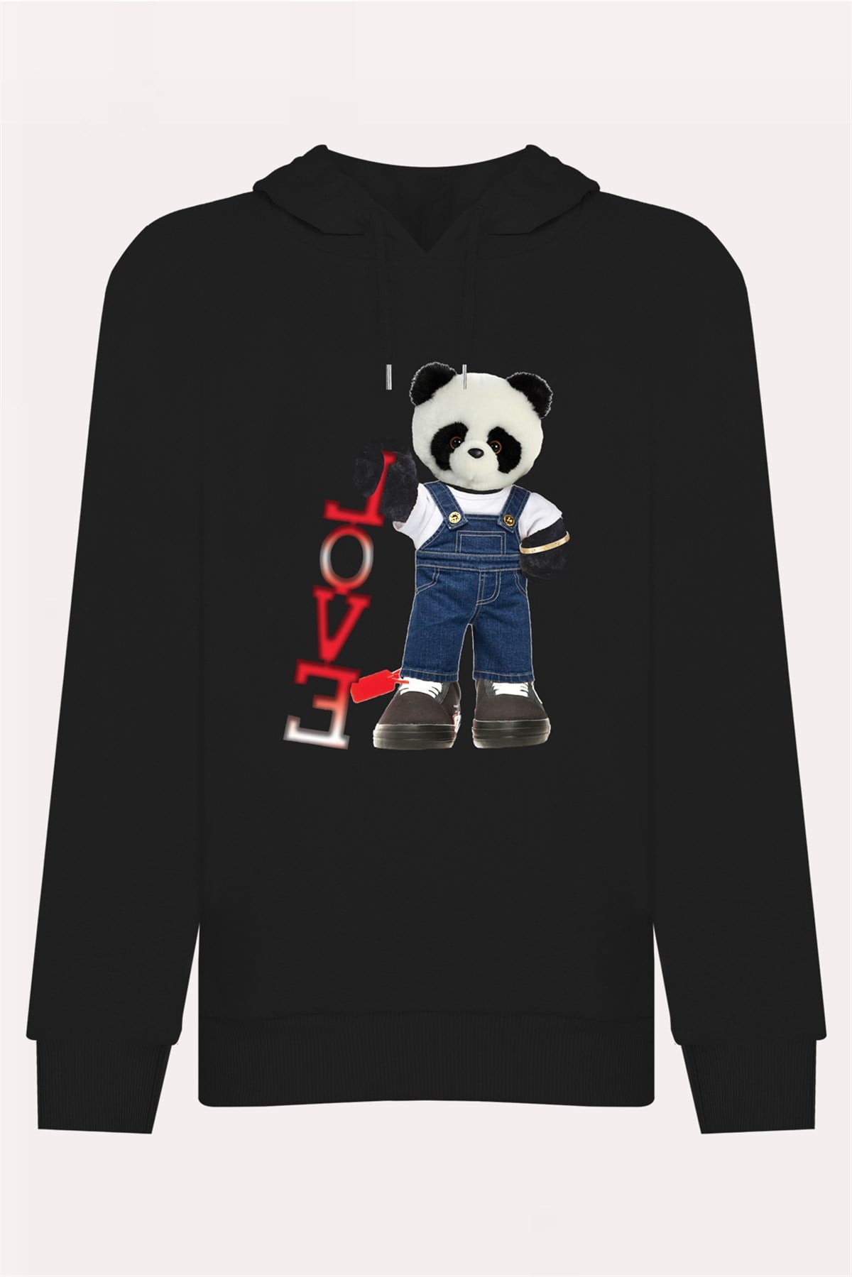 PRINTED TEDDY BEAR hoodie