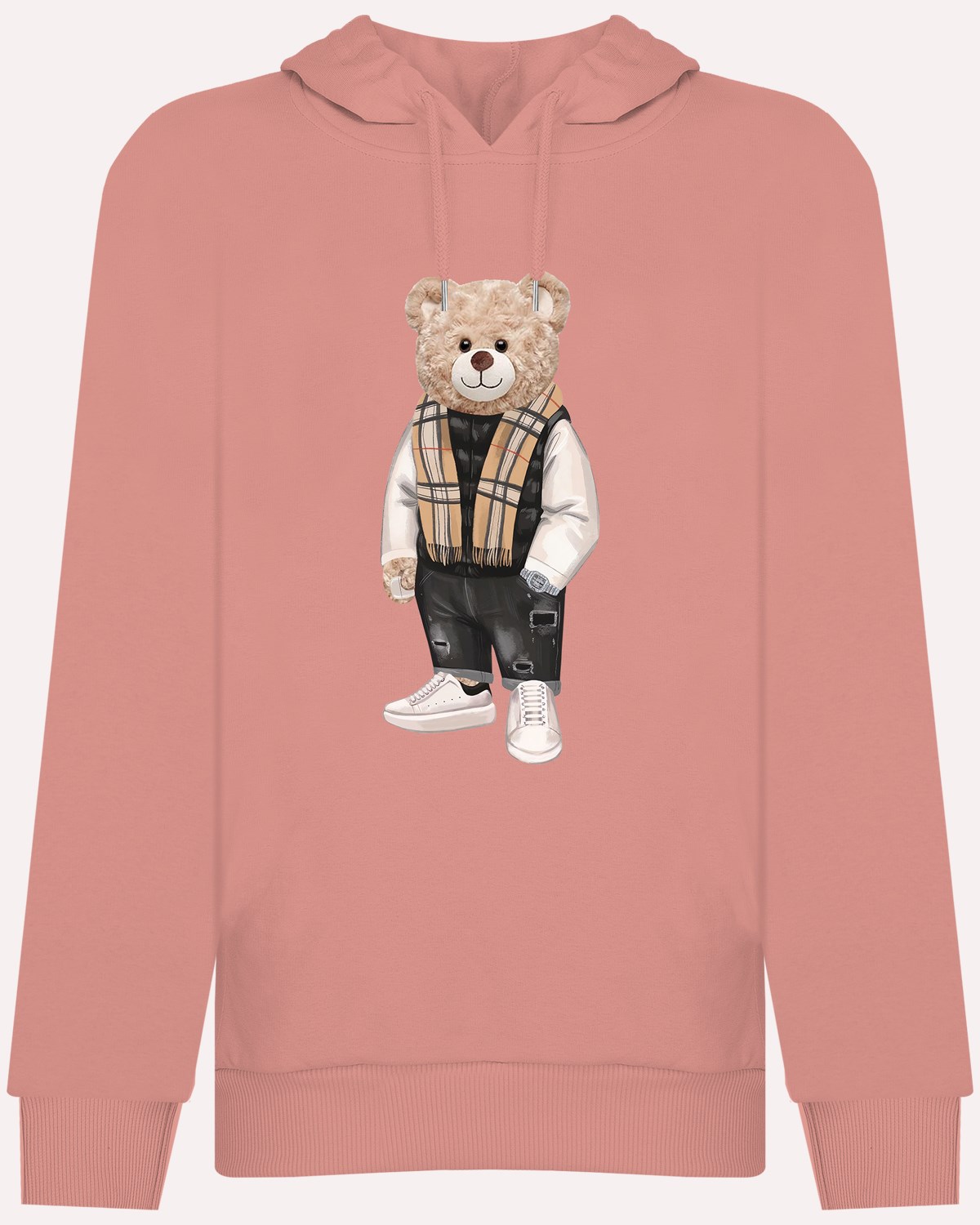 PRINTED TEDDY BEAR hoodie