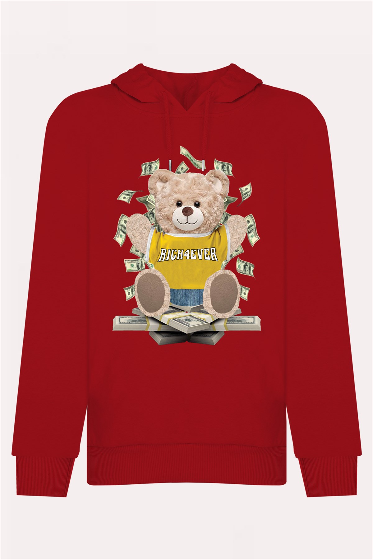 PRINTED TEDDY BEAR hoodie