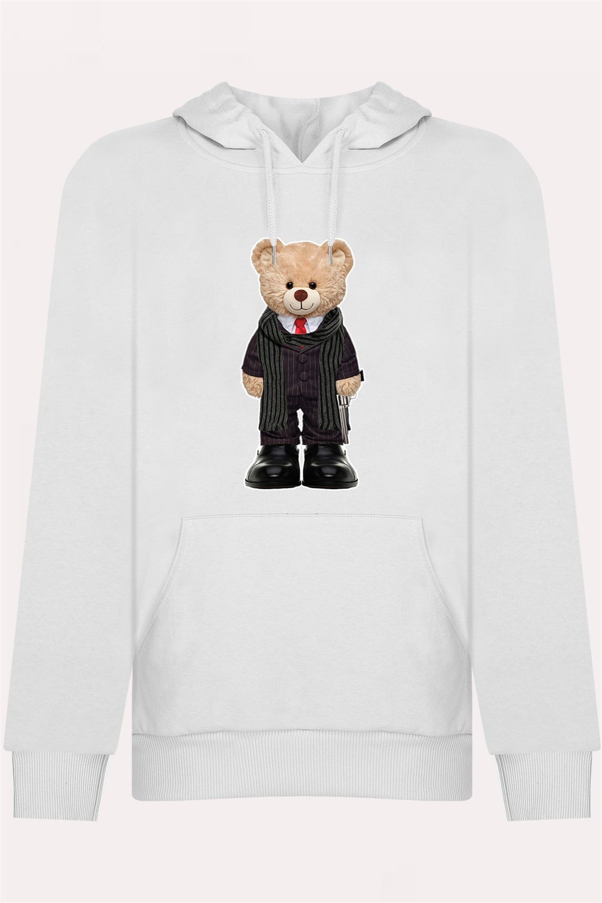 PRINTED TEDDY BEAR hoodie