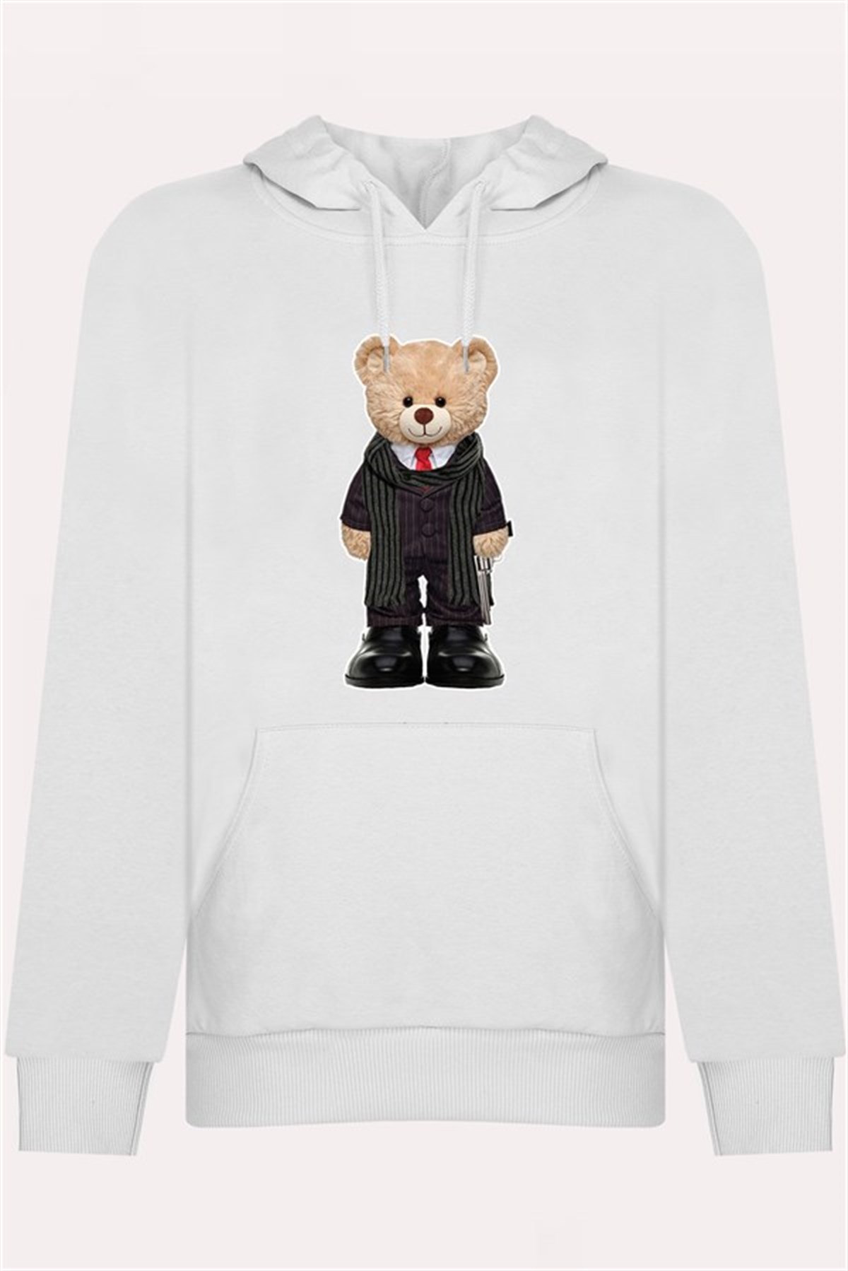 PRINTED TEDDY BEAR hoodie