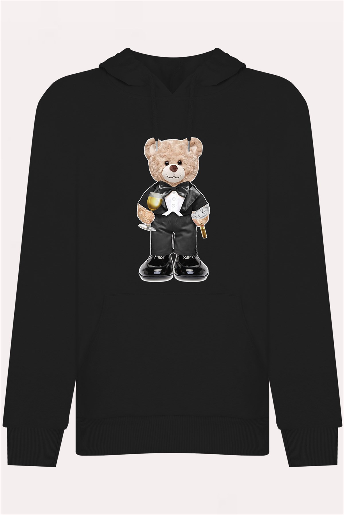 PRINTED TEDDY BEAR hoodie