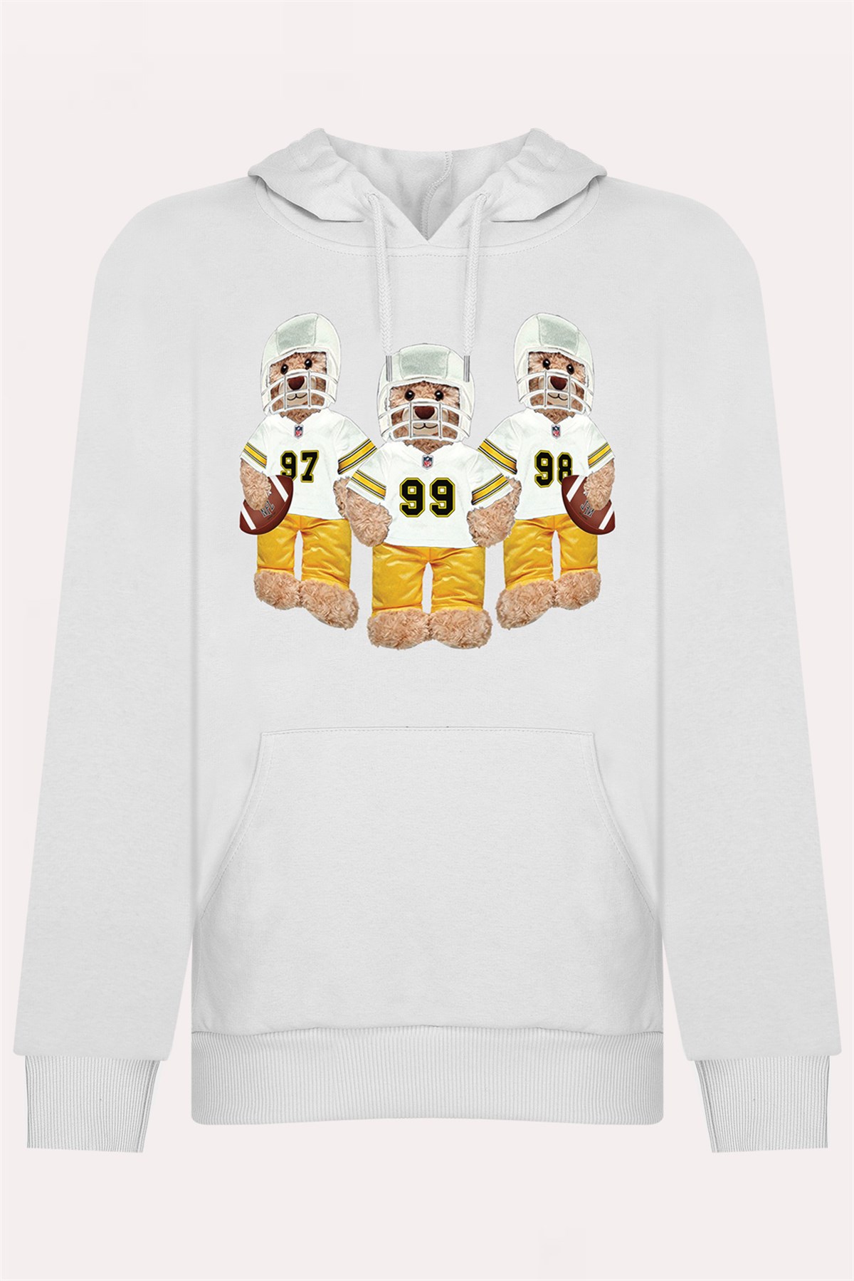 PRINTED TEDDY BEAR hoodie