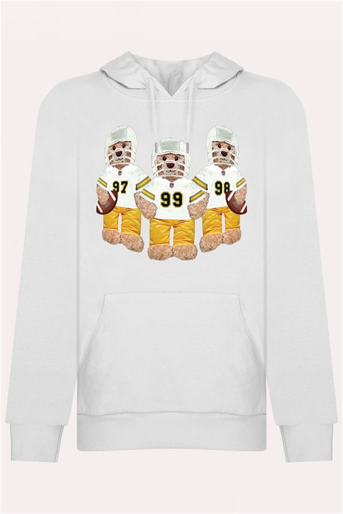 PRINTED TEDDY BEAR hoodie