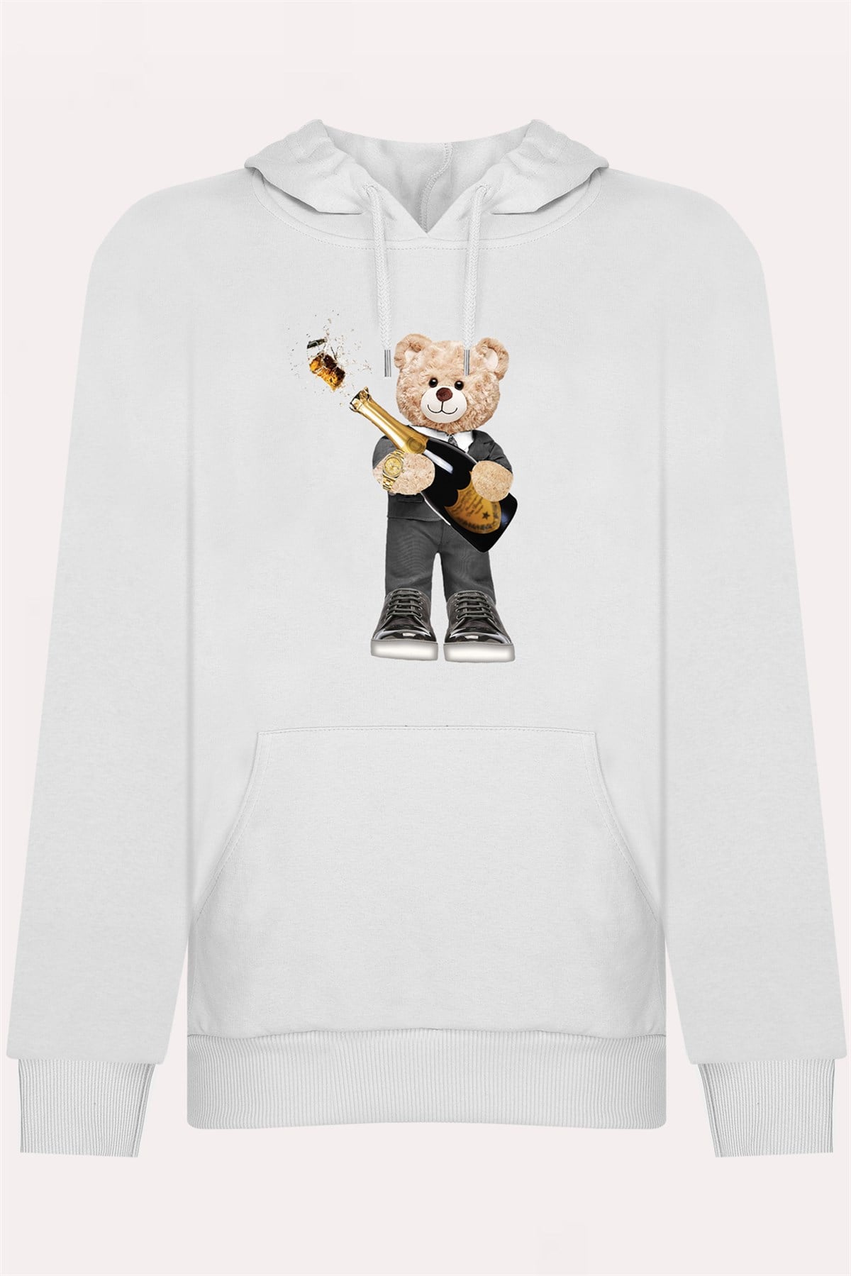 PRINTED TEDDY BEAR hoodie