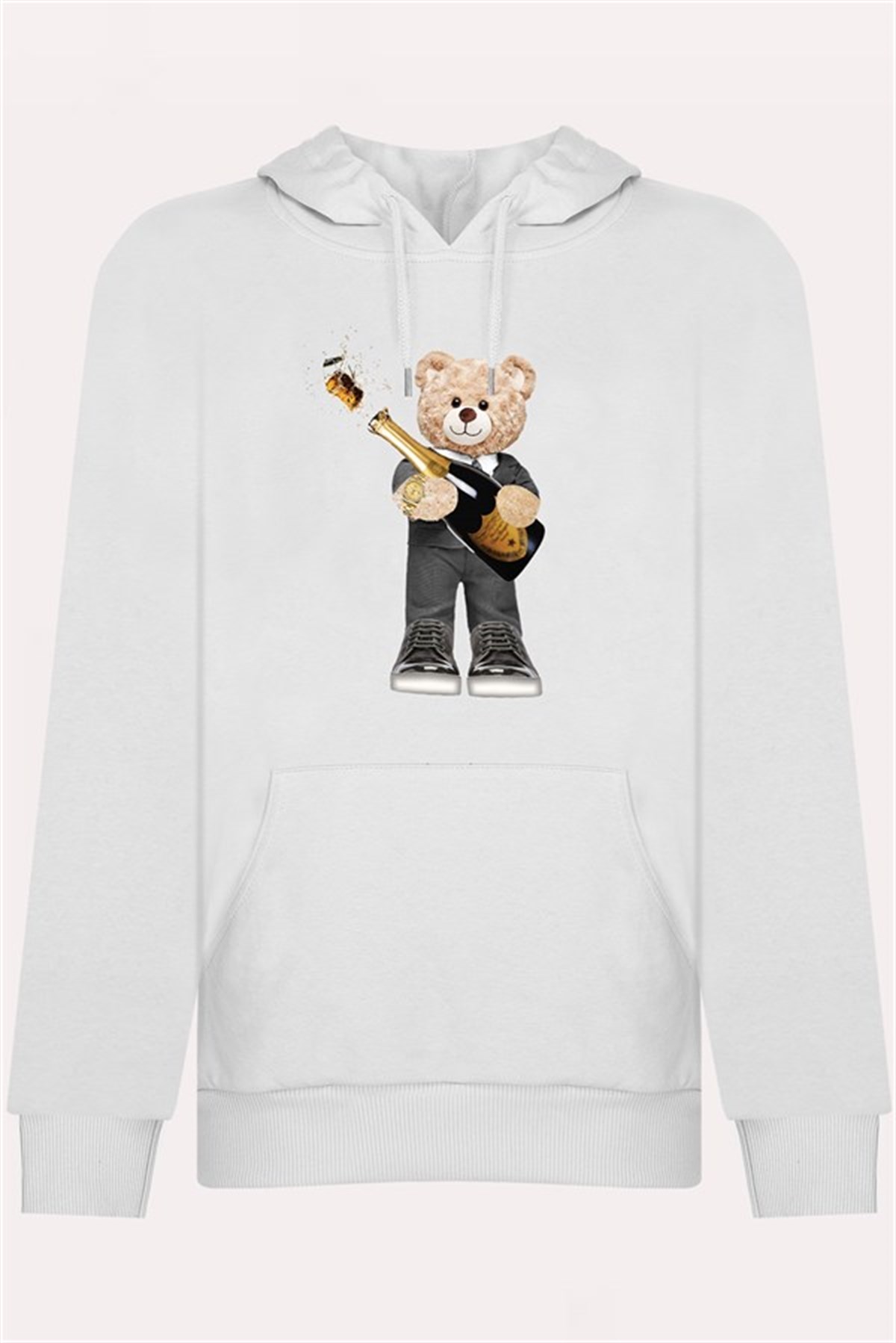 PRINTED TEDDY BEAR hoodie