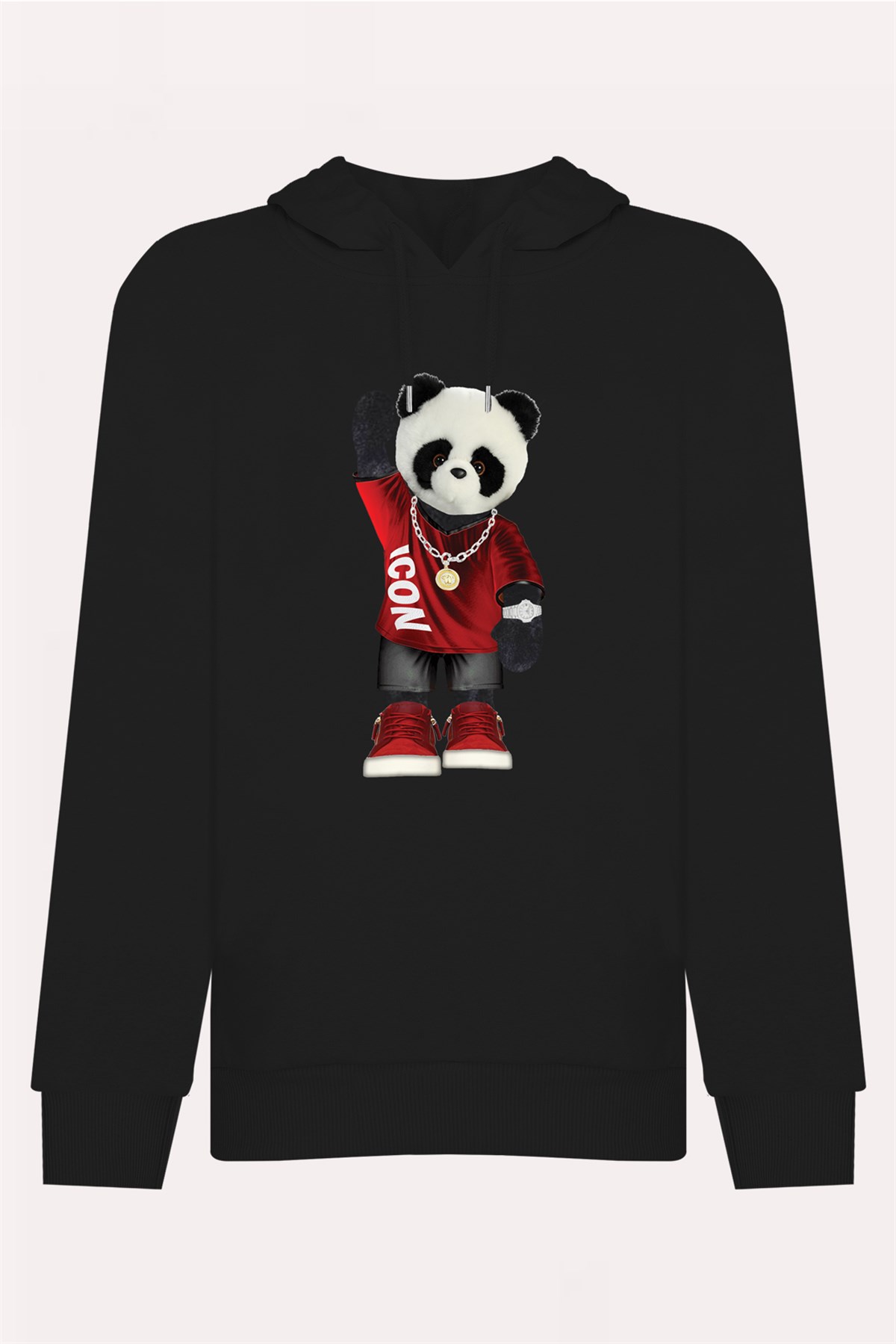 PRINTED TEDDY BEAR hoodie