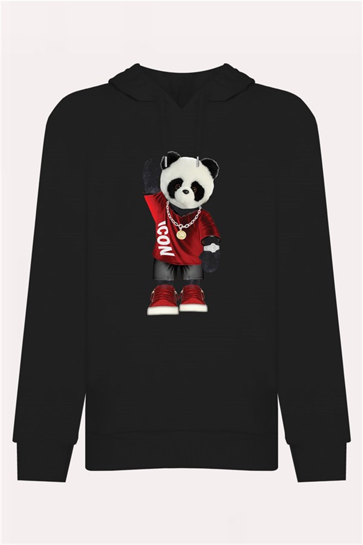 PRINTED TEDDY BEAR hoodie