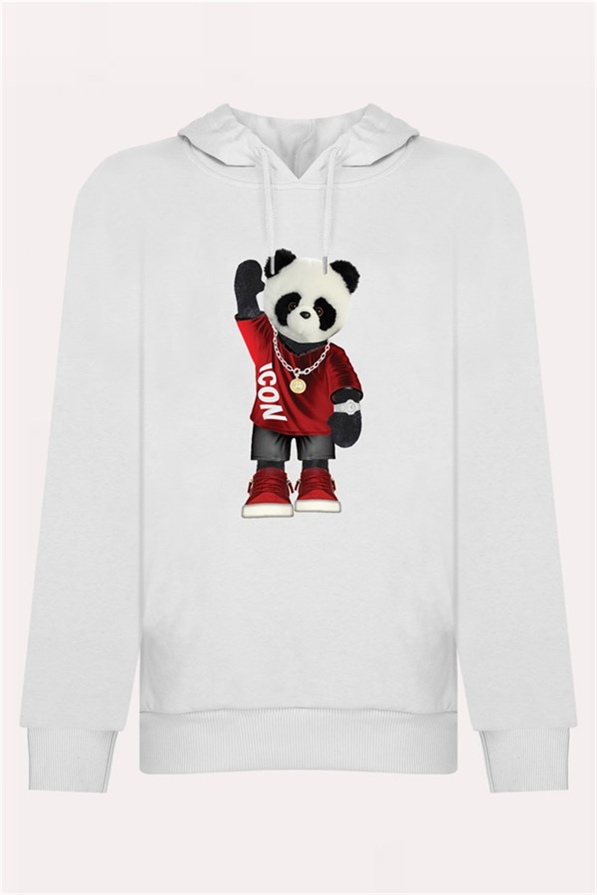 PRINTED TEDDY BEAR hoodie