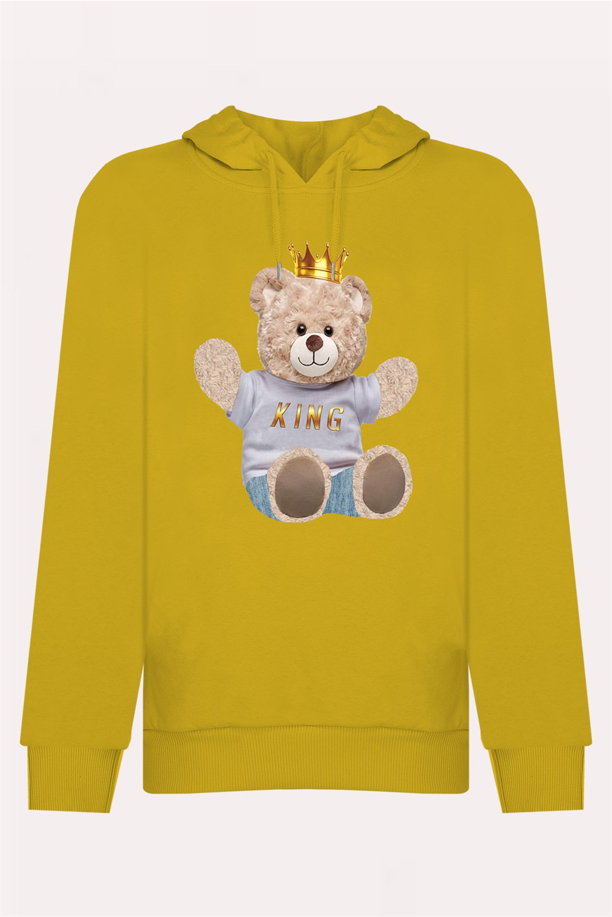 PRINTED TEDDY BEAR hoodie