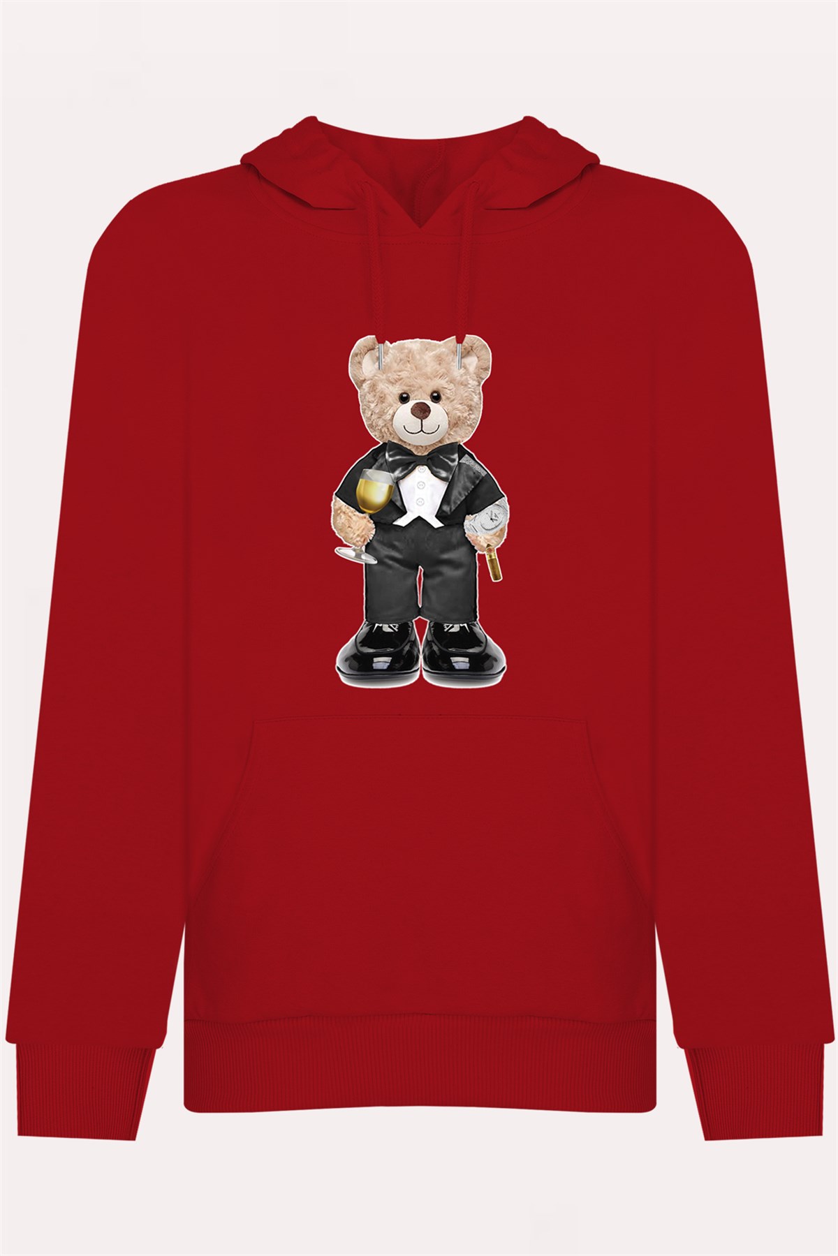 PRINTED TEDDY BEAR hoodie