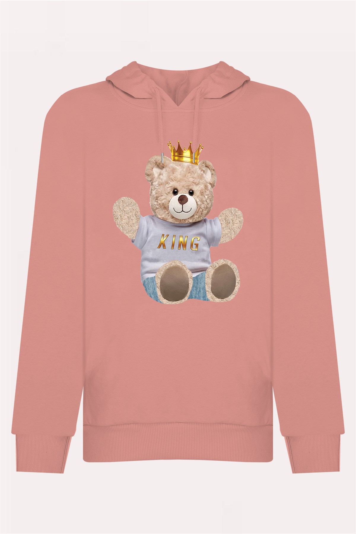 PRINTED TEDDY BEAR hoodie