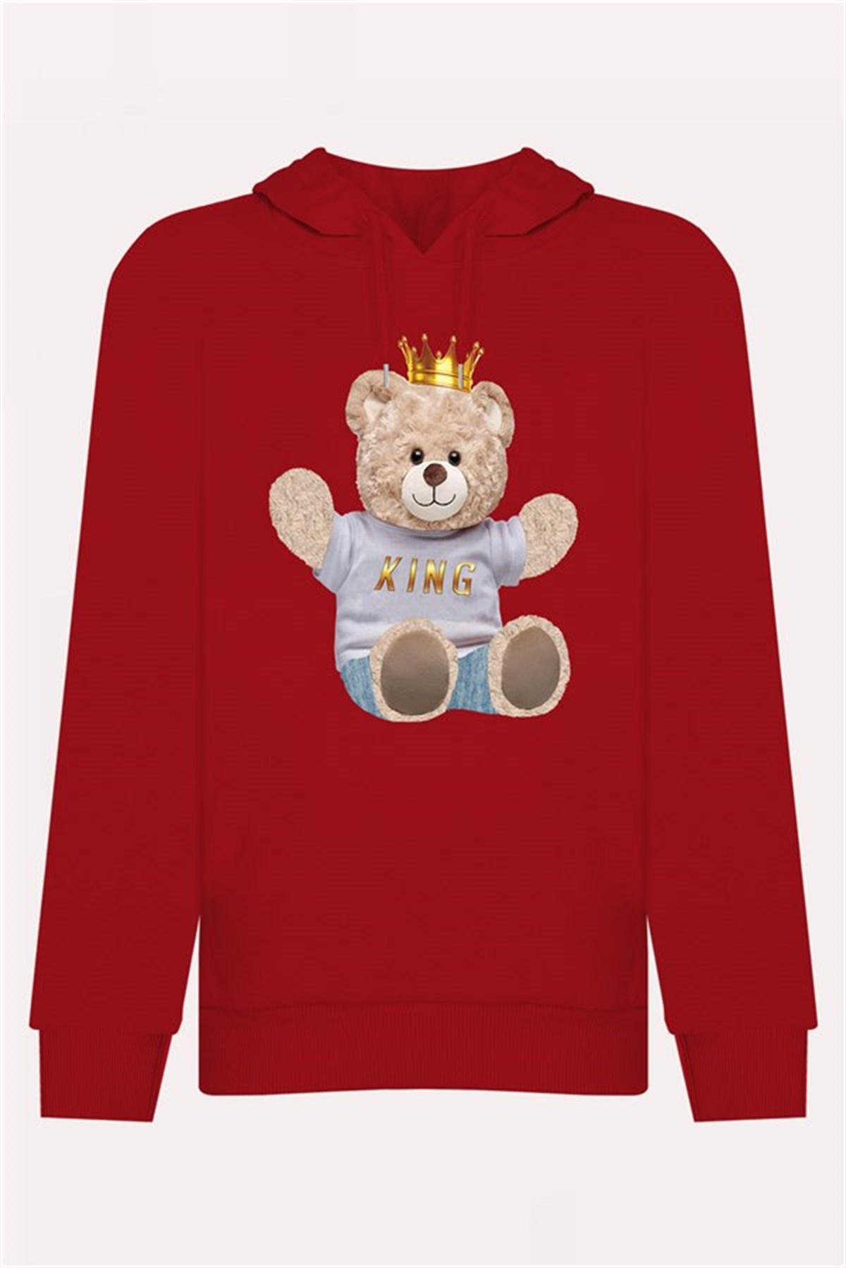 PRINTED TEDDY BEAR hoodie