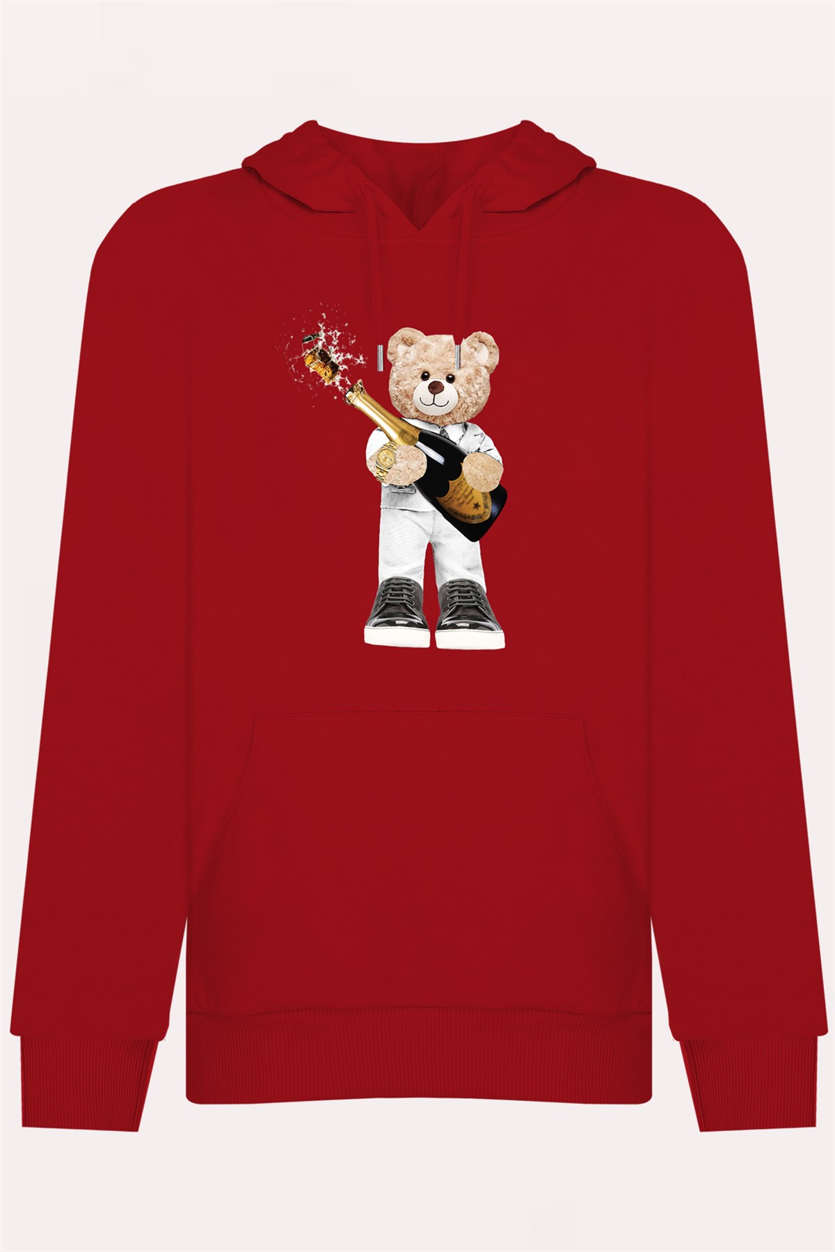 PRINTED TEDDY BEAR hoodie