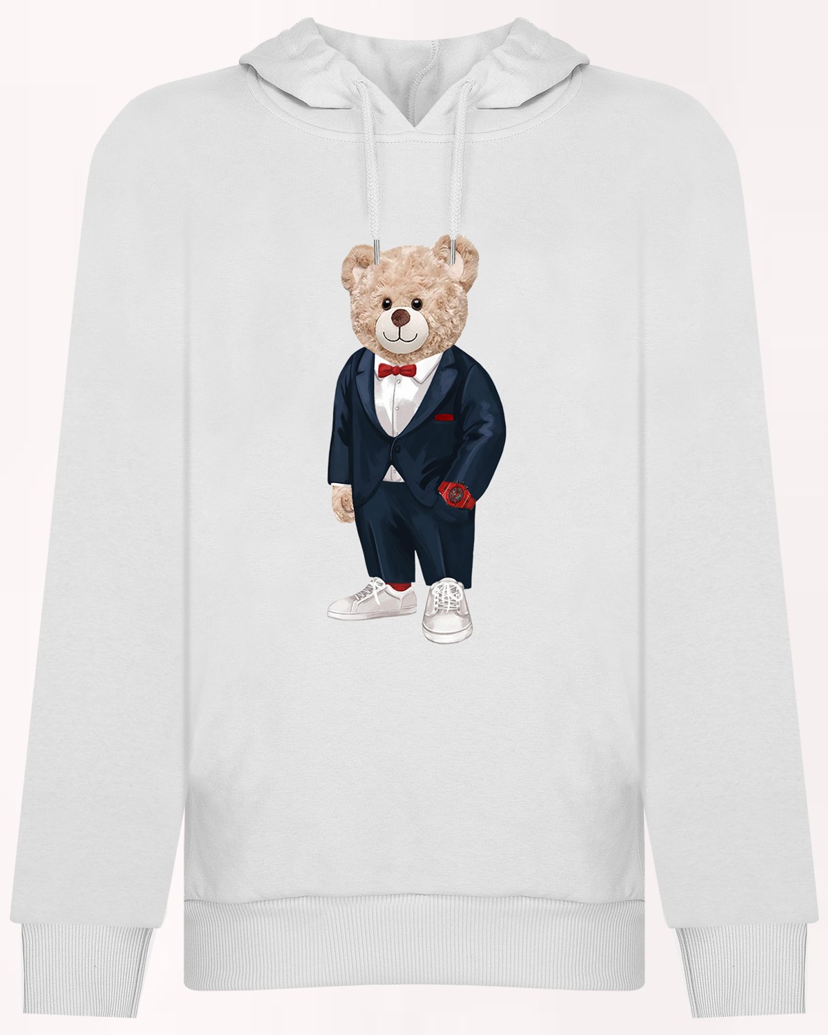 PRINTED TEDDY BEAR hoodie