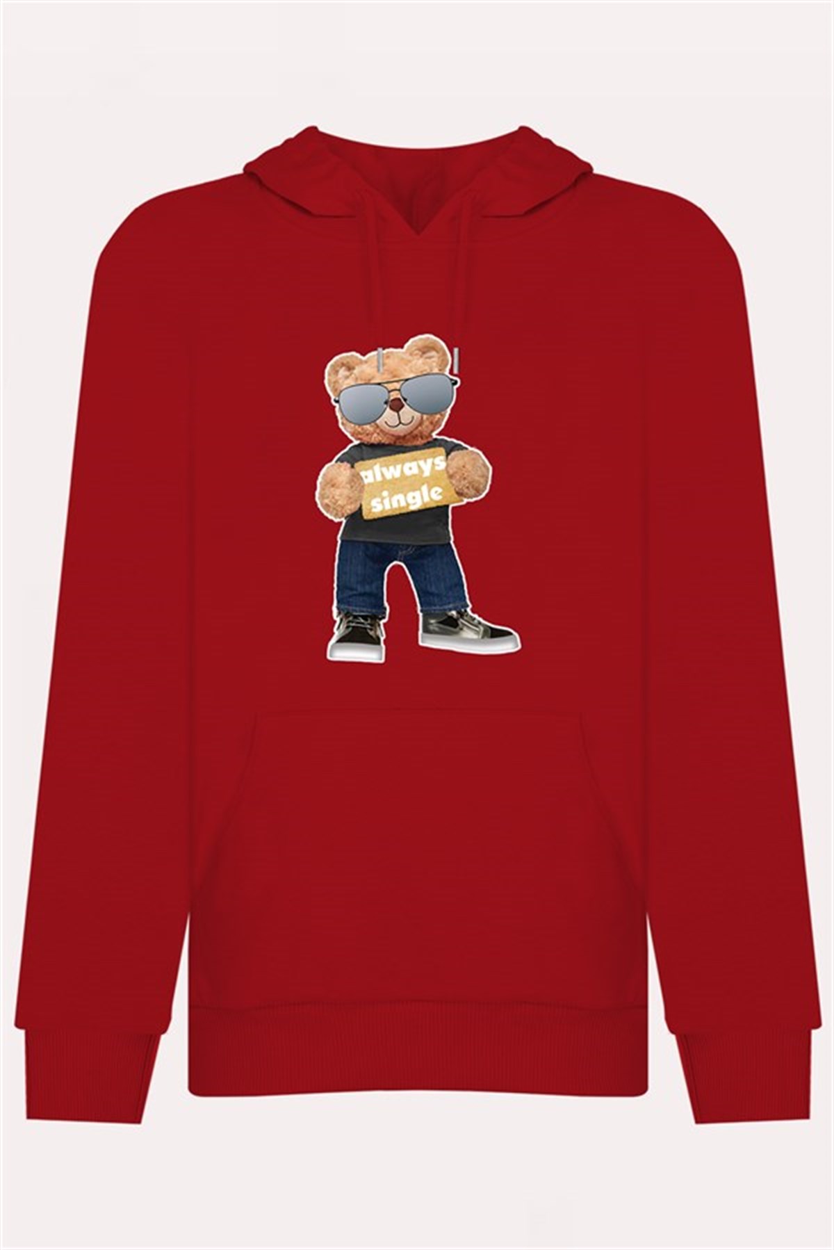 PRINTED TEDDY BEAR hoodie