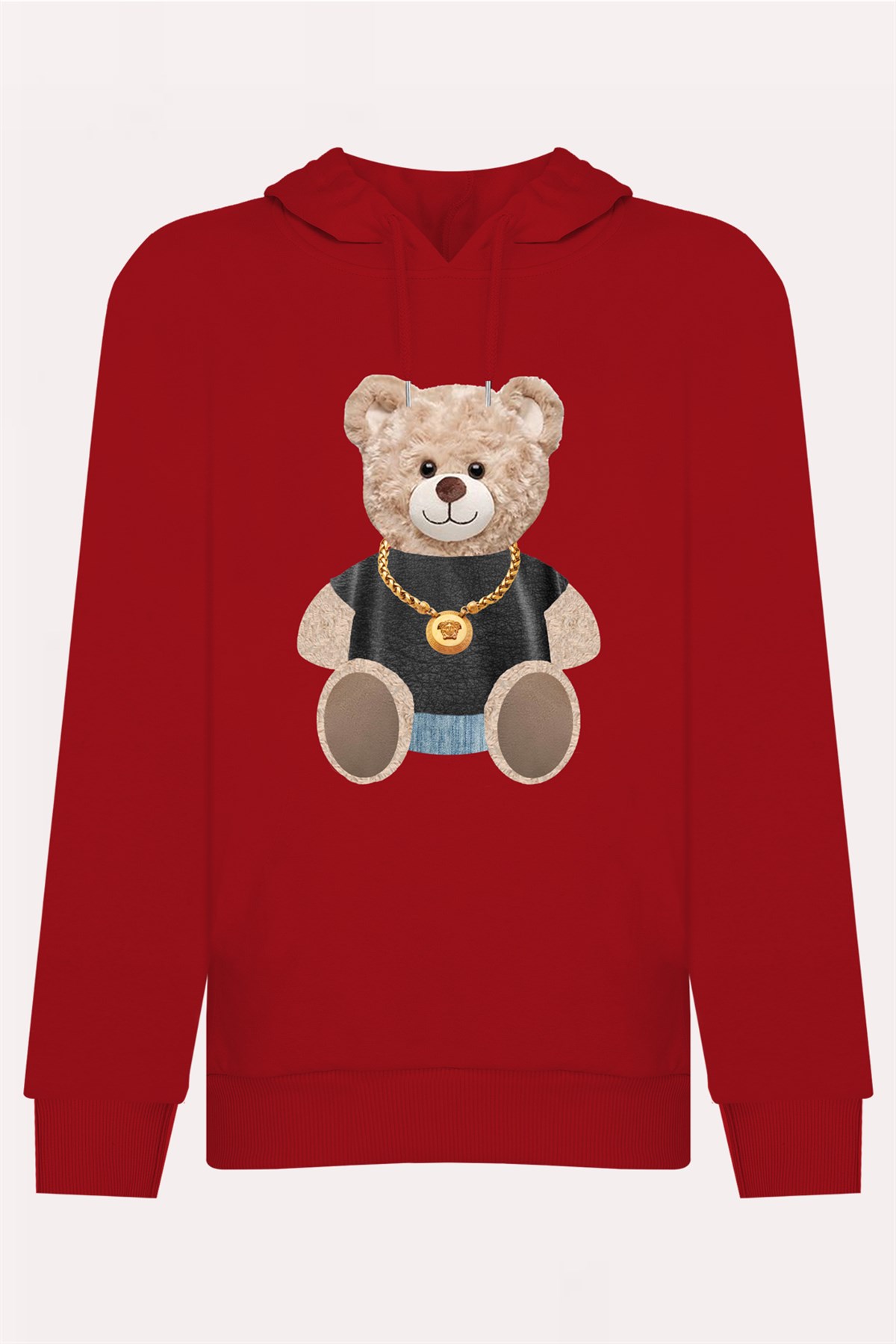 PRINTED TEDDY BEAR hoodie