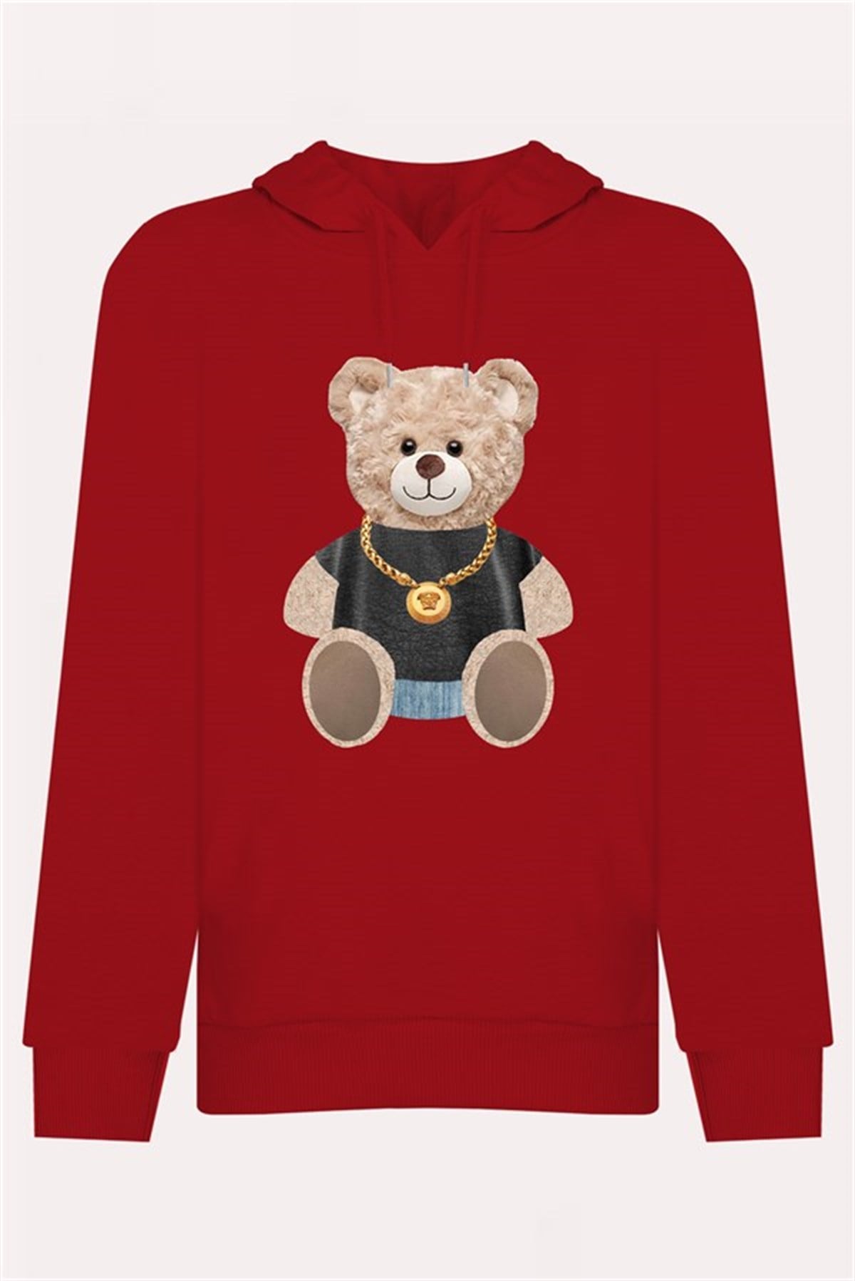 PRINTED TEDDY BEAR hoodie