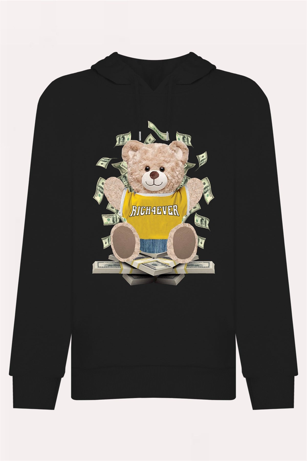 PRINTED TEDDY BEAR hoodie