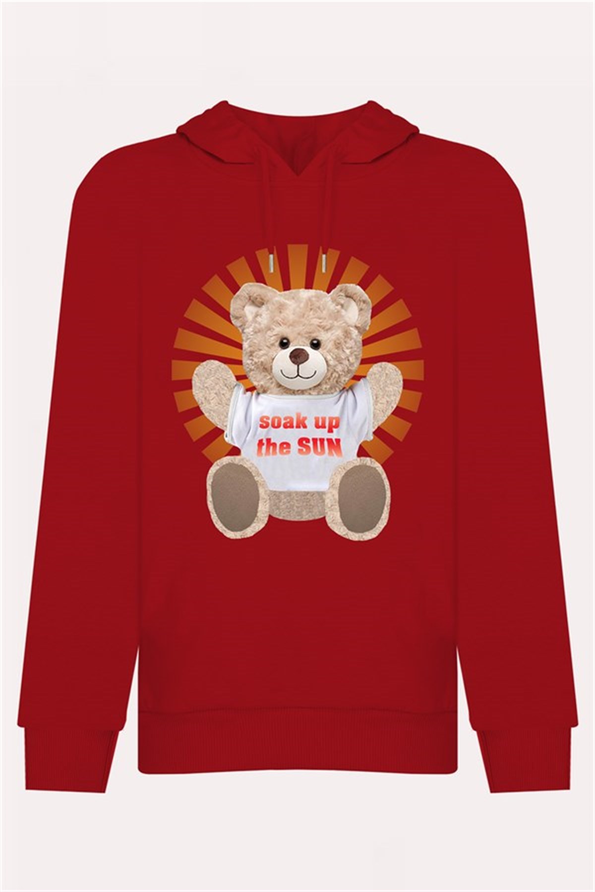 PRINTED TEDDY BEAR hoodie