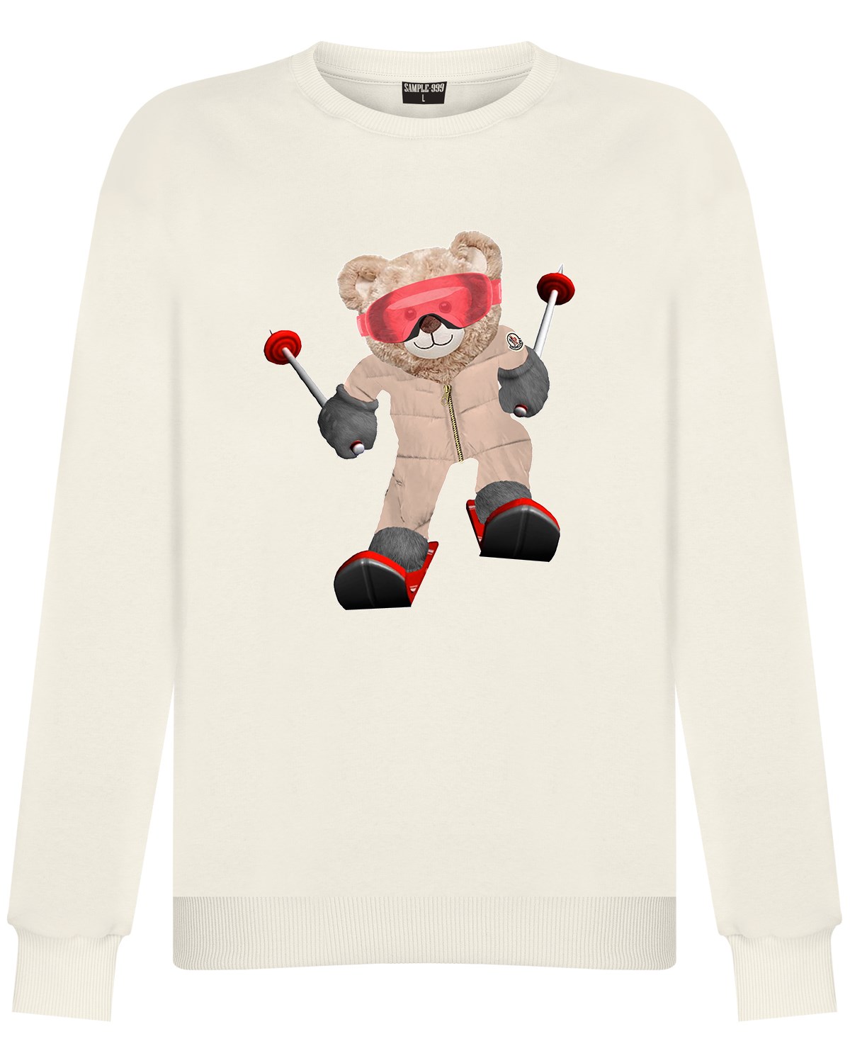 PRINTED TEDDY BEAR sweatshirt