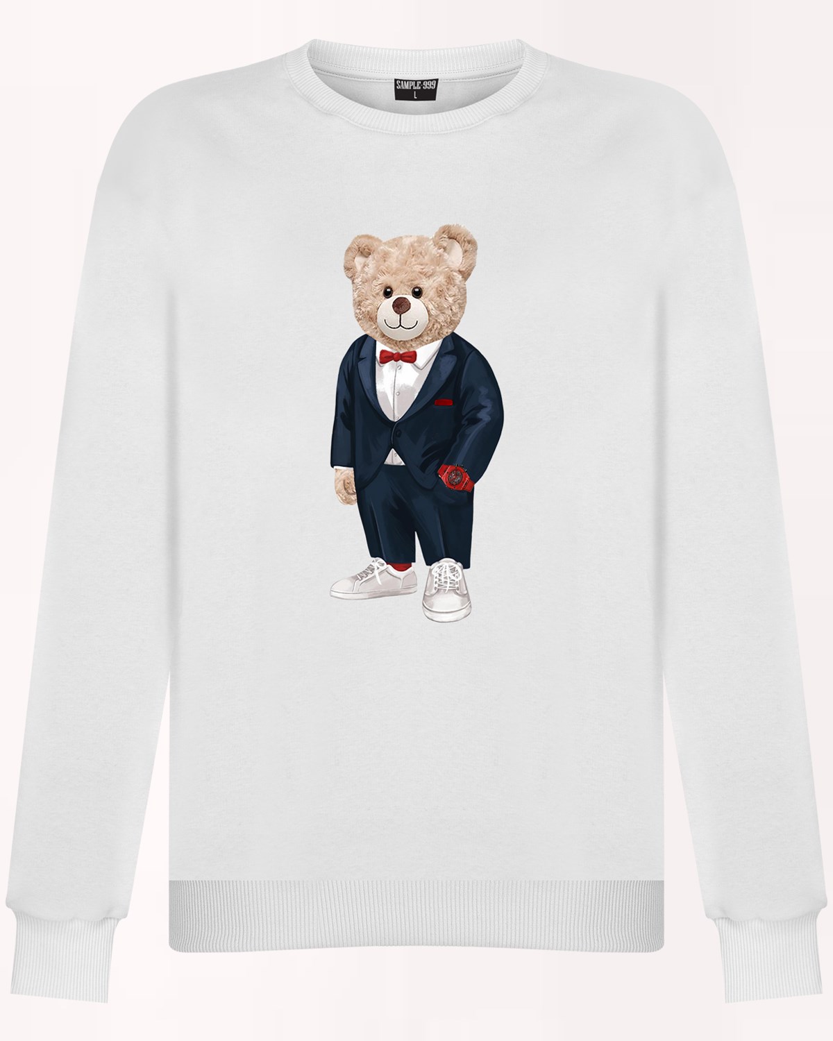 PRINTED TEDDY BEAR sweatshirt