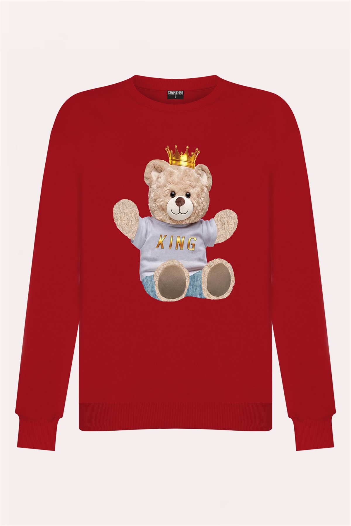 PRINTED TEDDY BEAR sweatshirt