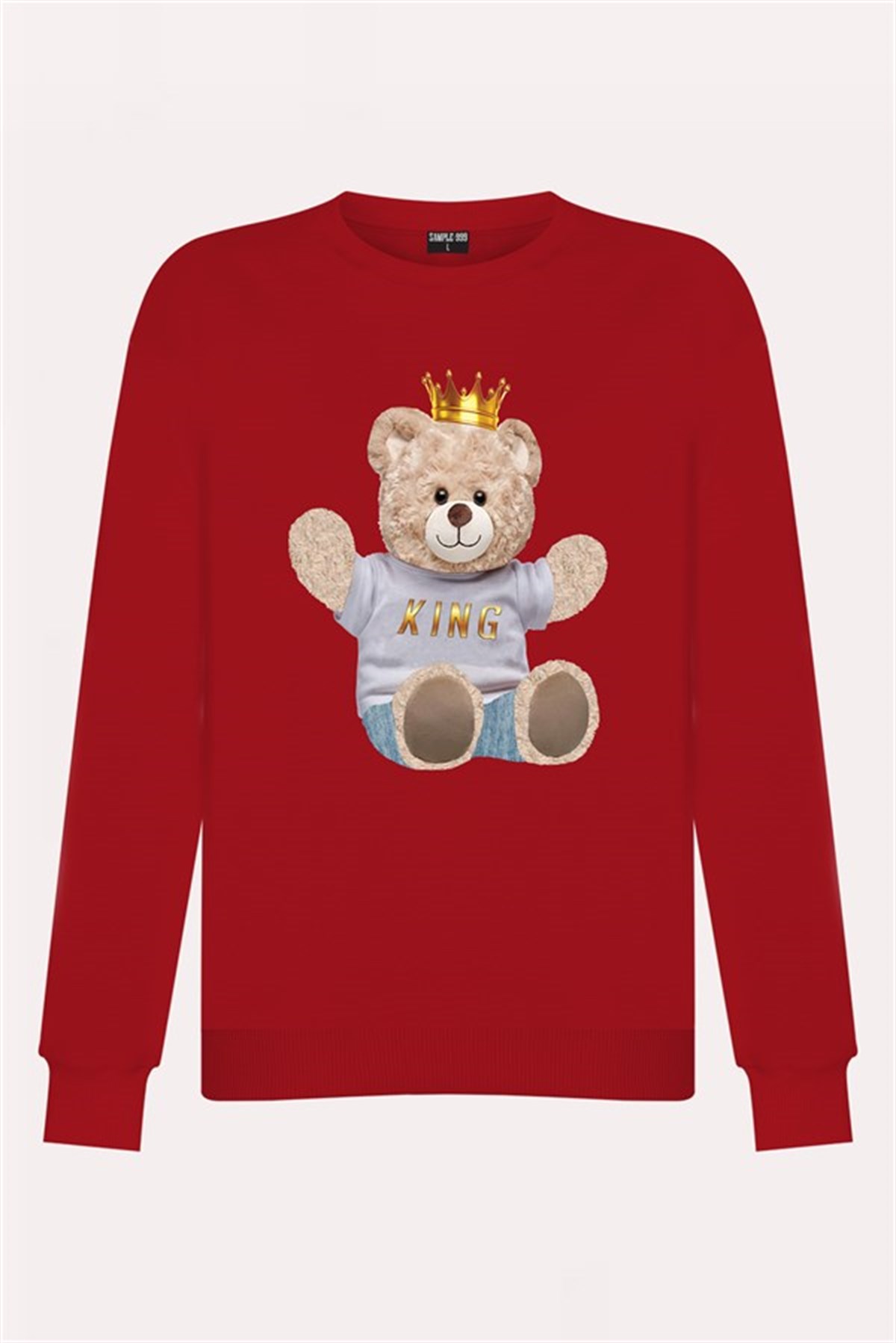 PRINTED TEDDY BEAR sweatshirt