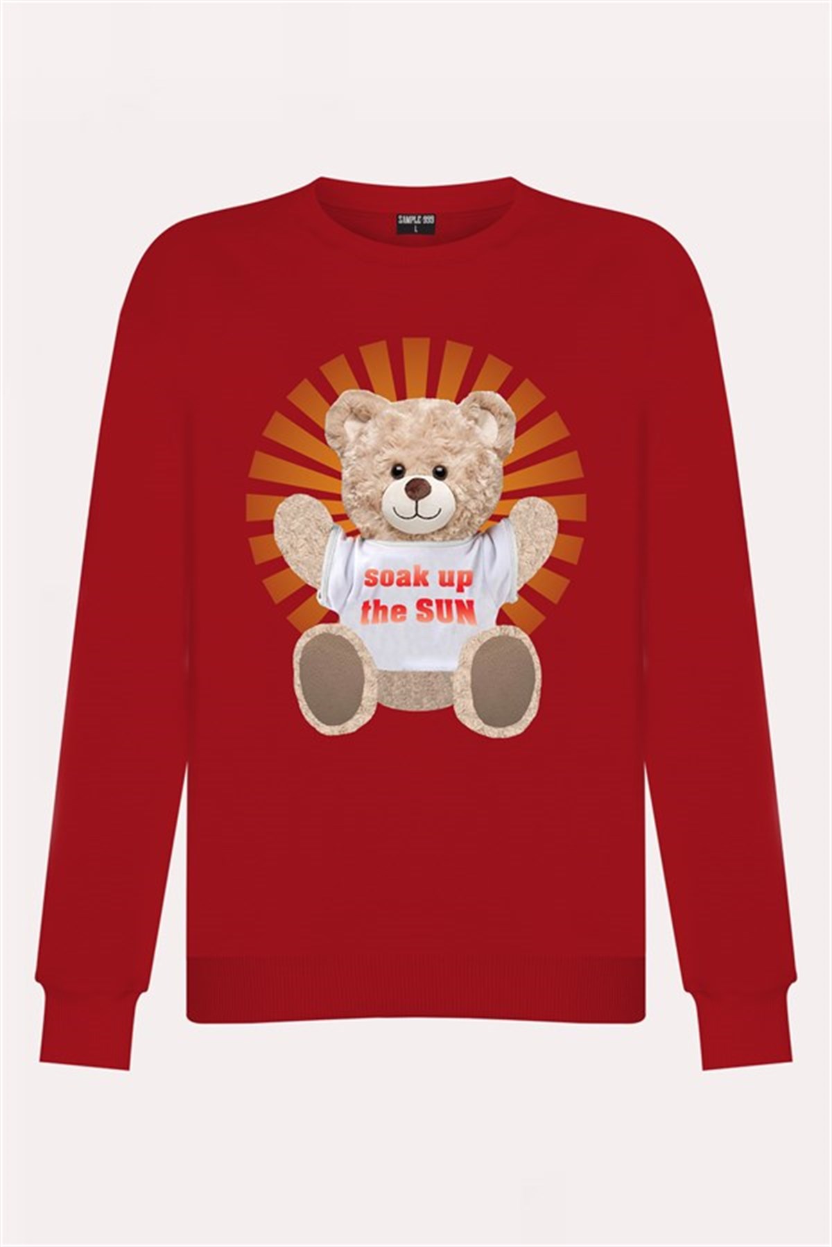 PRINTED TEDDY BEAR sweatshirt