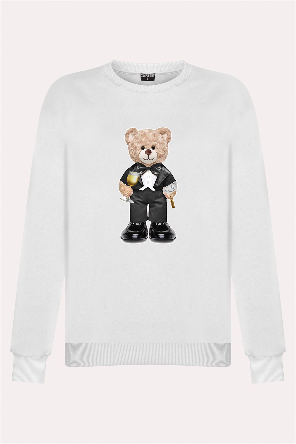 PRINTED TEDDY BEAR sweatshirt