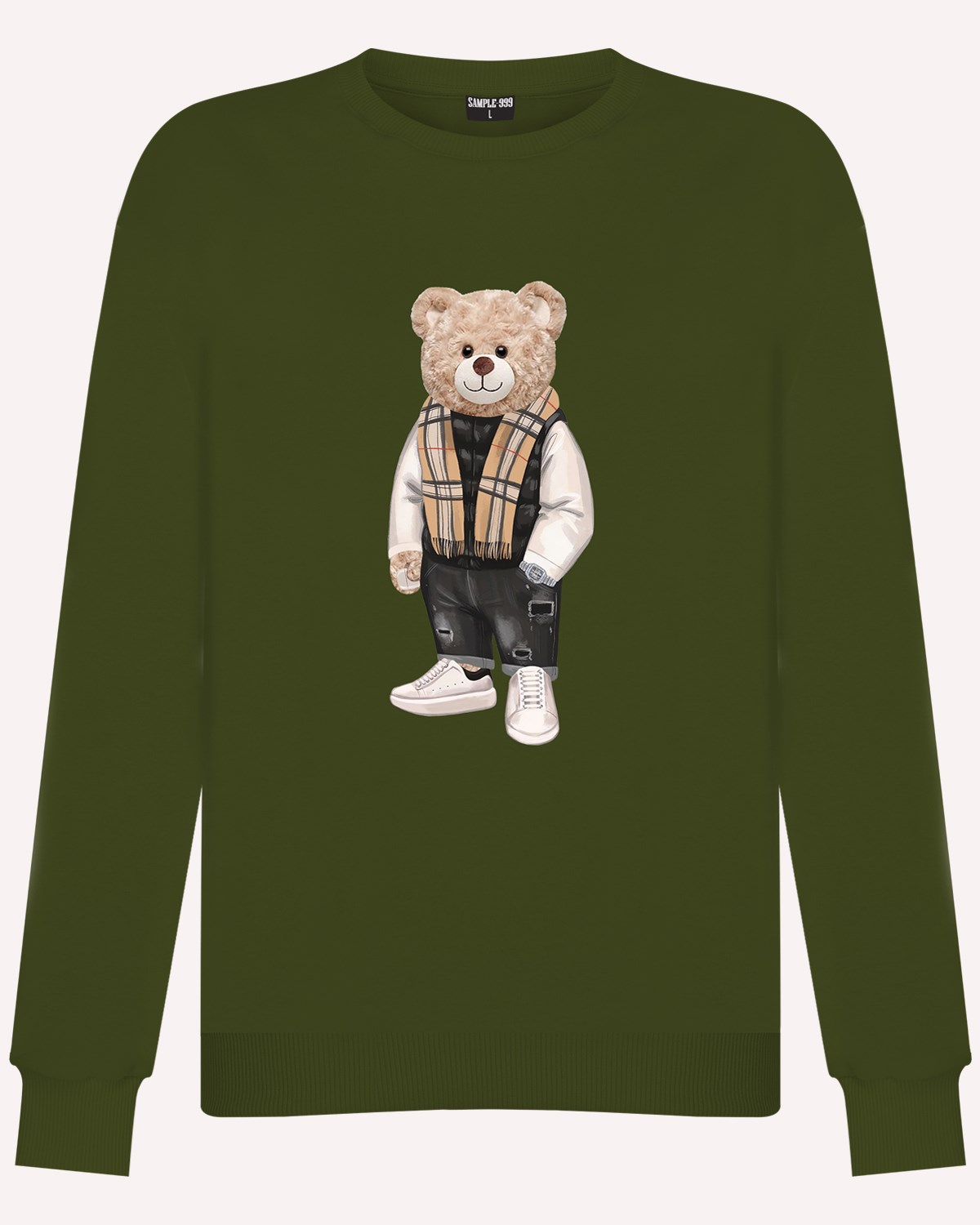 PRINTED TEDDY BEAR sweatshirt