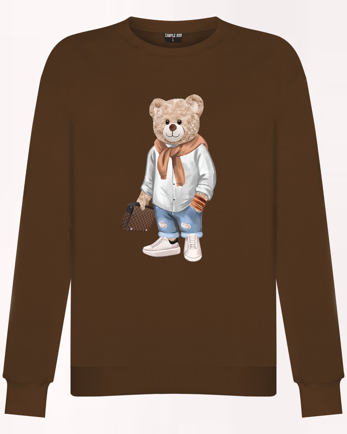 PRINTED TEDDY BEAR sweatshirt