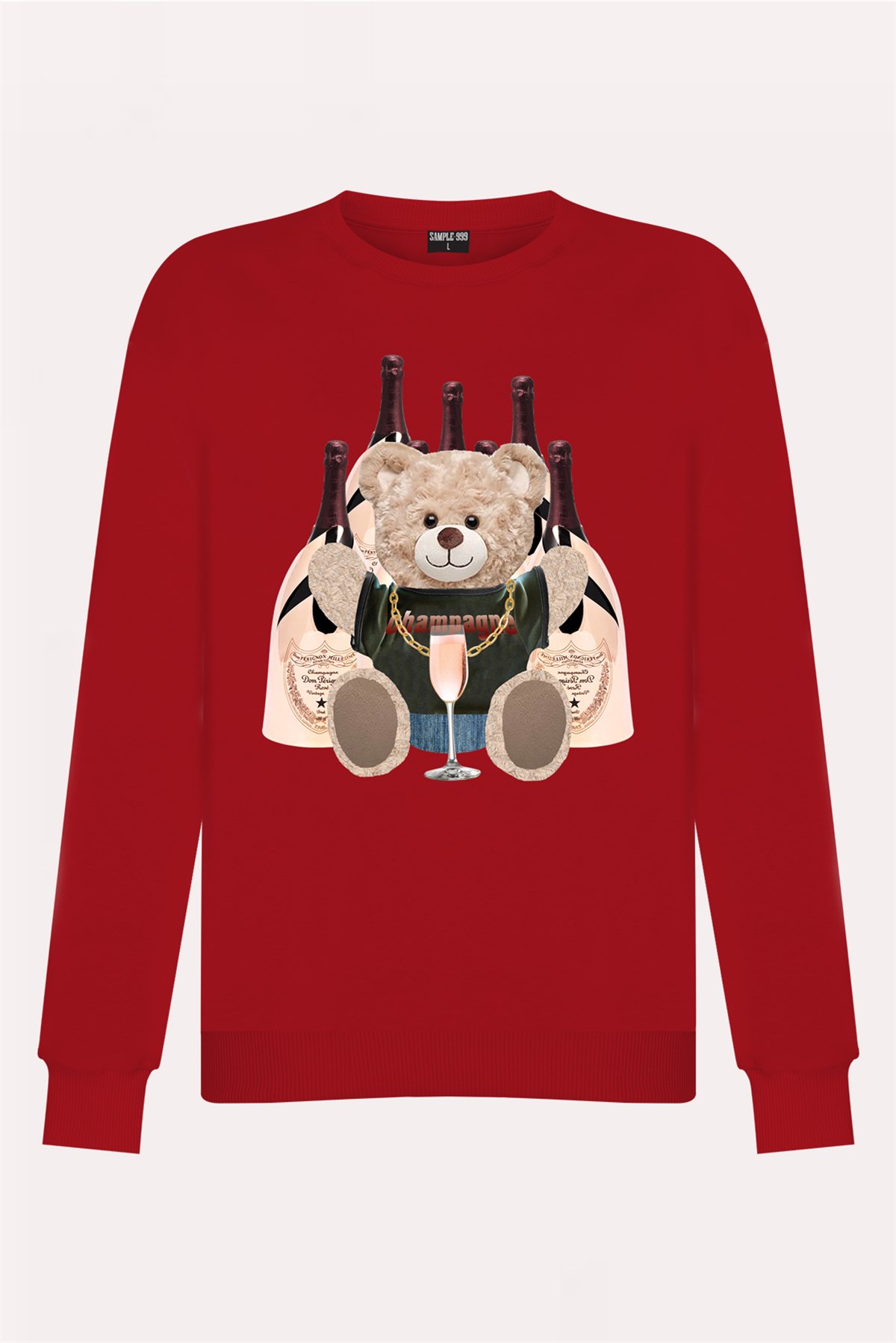 PRINTED TEDDY BEAR sweatshirt
