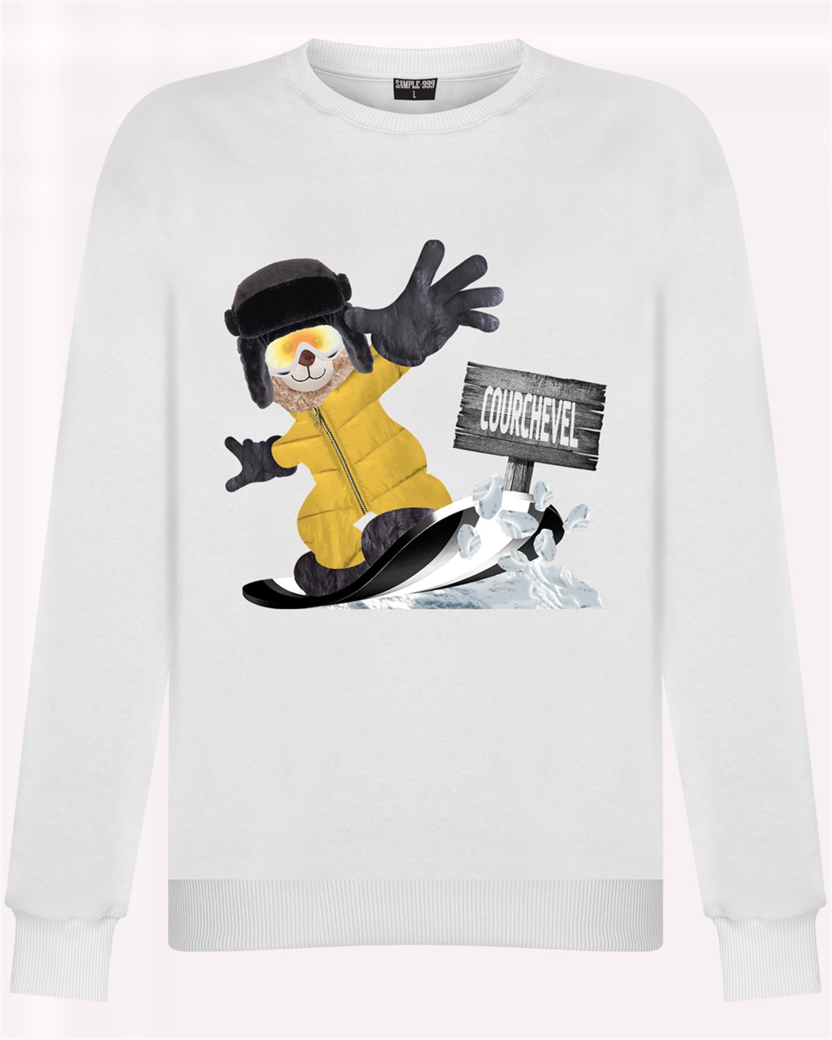 PRINTED TEDDY BEAR sweatshirt