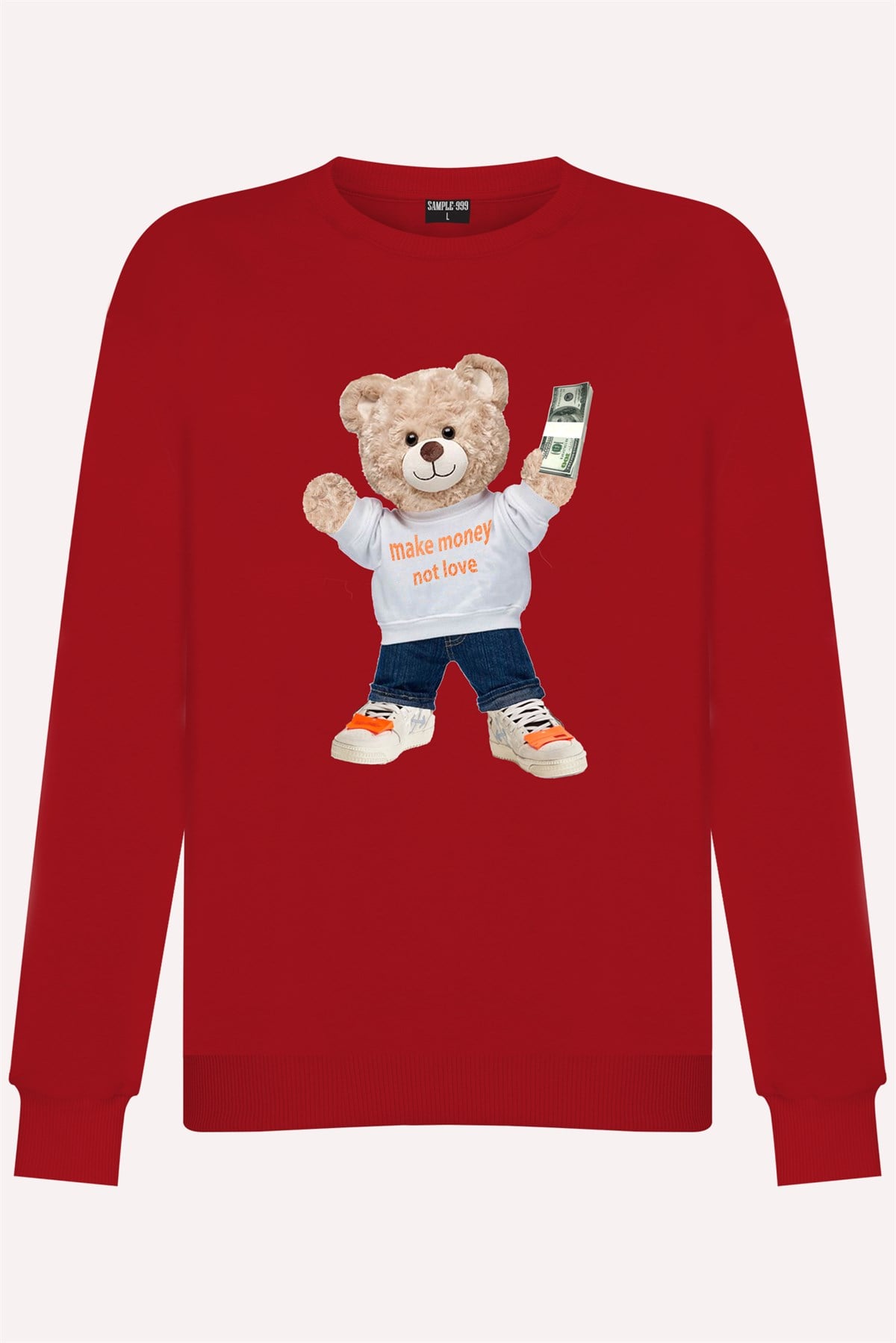 PRINTED TEDDY BEAR sweatshirt