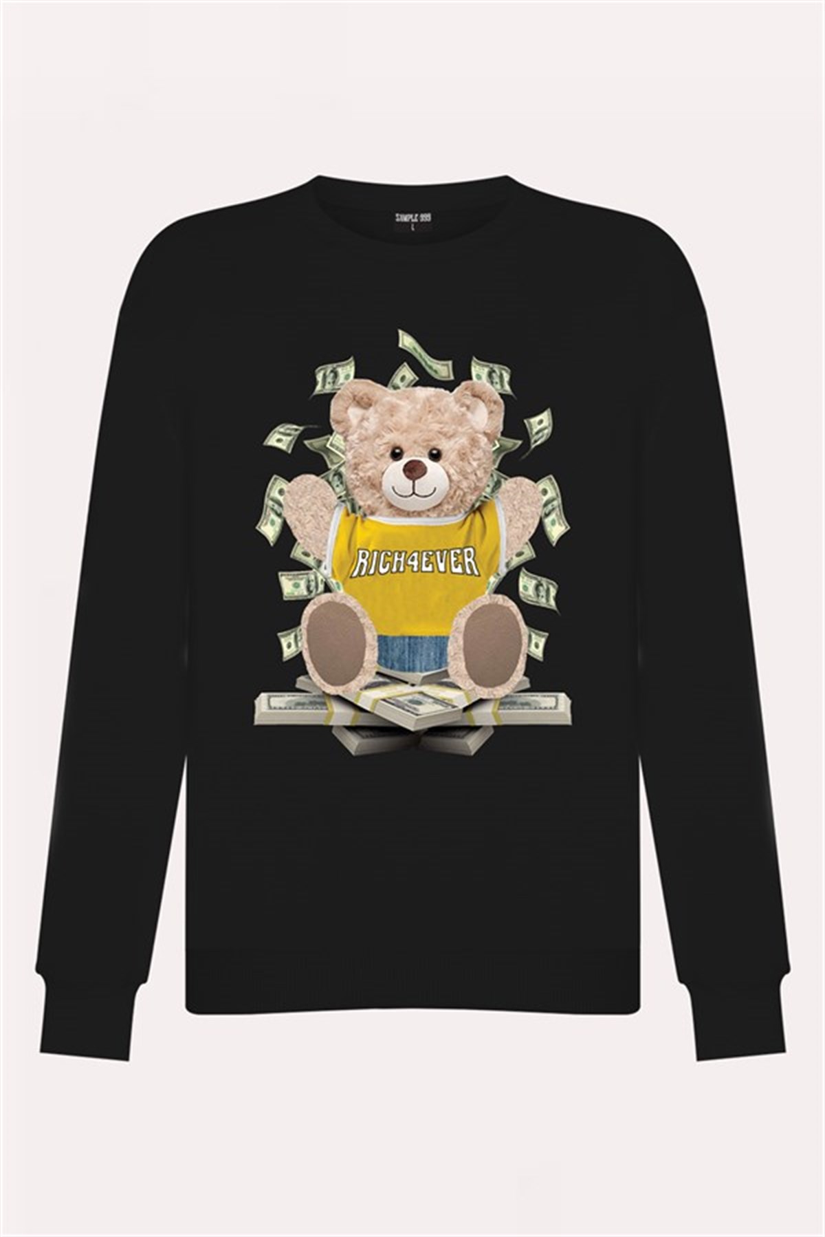 PRINTED TEDDY BEAR sweatshirt