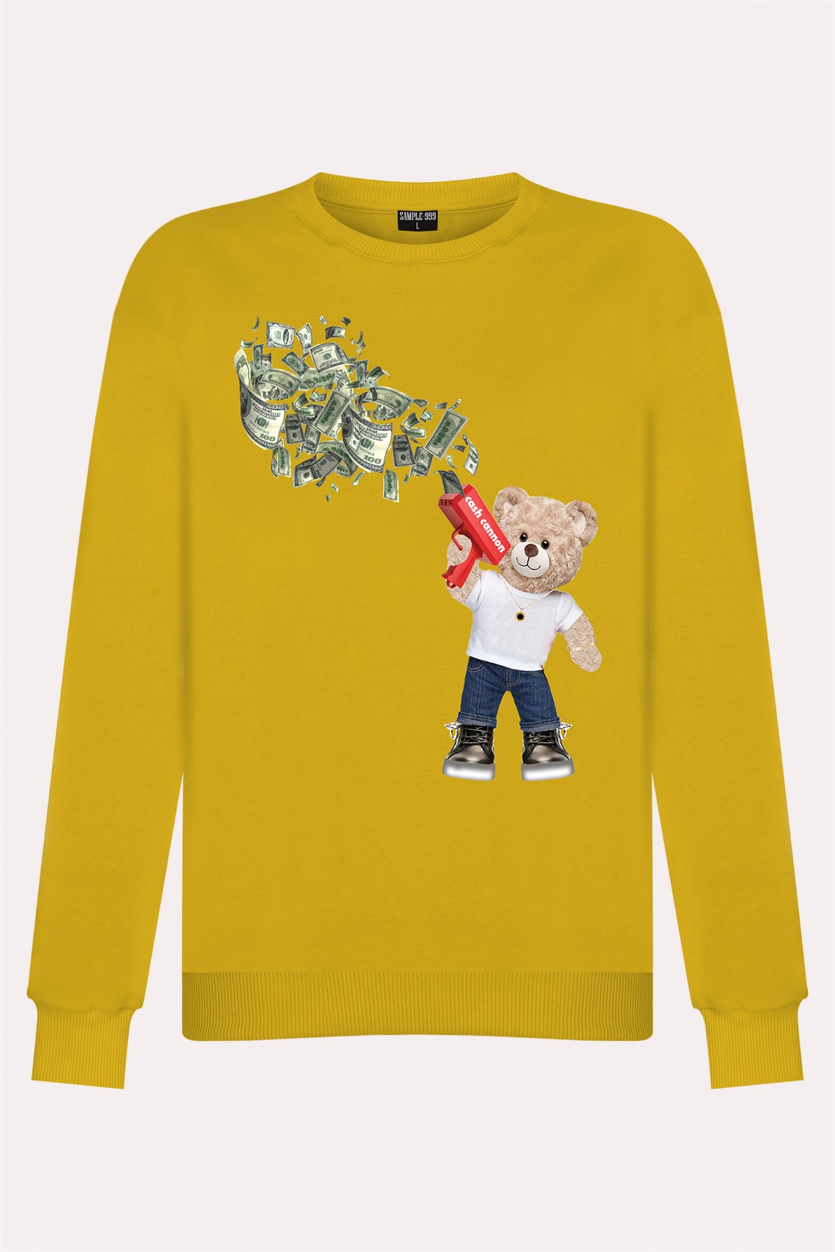 PRINTED TEDDY BEAR sweatshirt