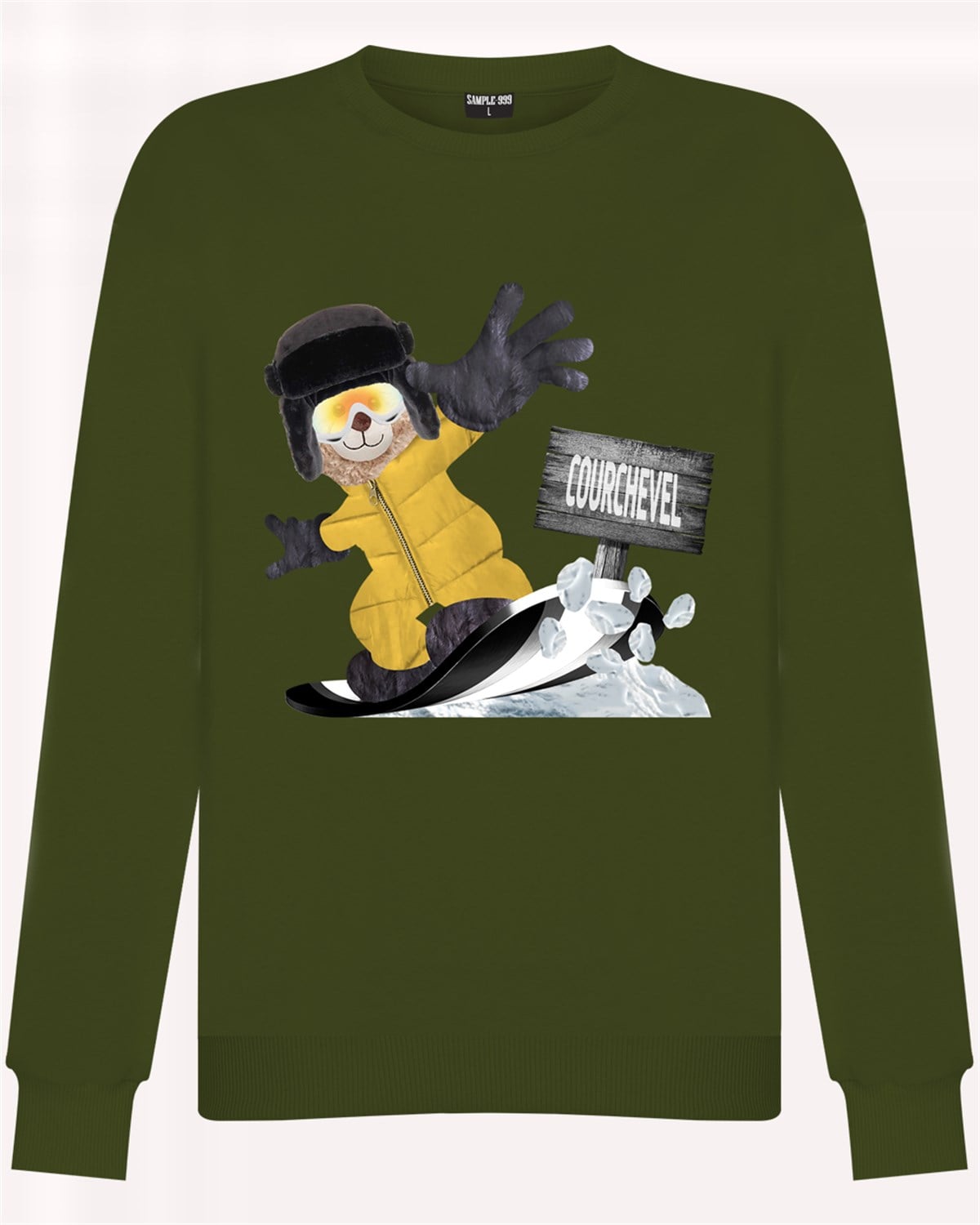 PRINTED TEDDY BEAR sweatshirt