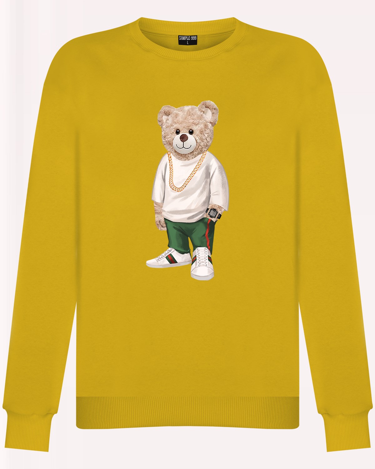 PRINTED TEDDY BEAR sweatshirt