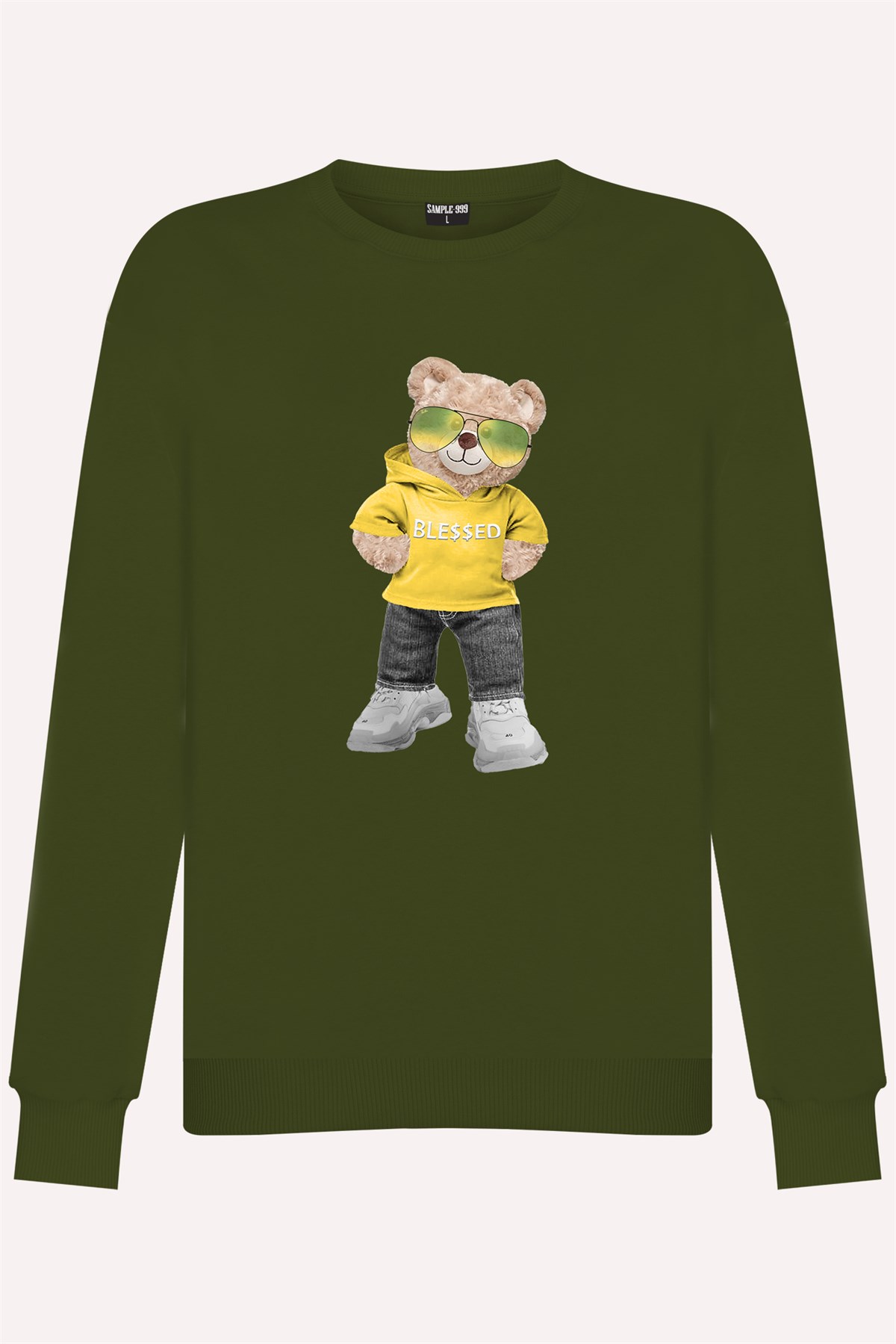 PRINTED TEDDY BEAR sweatshirt