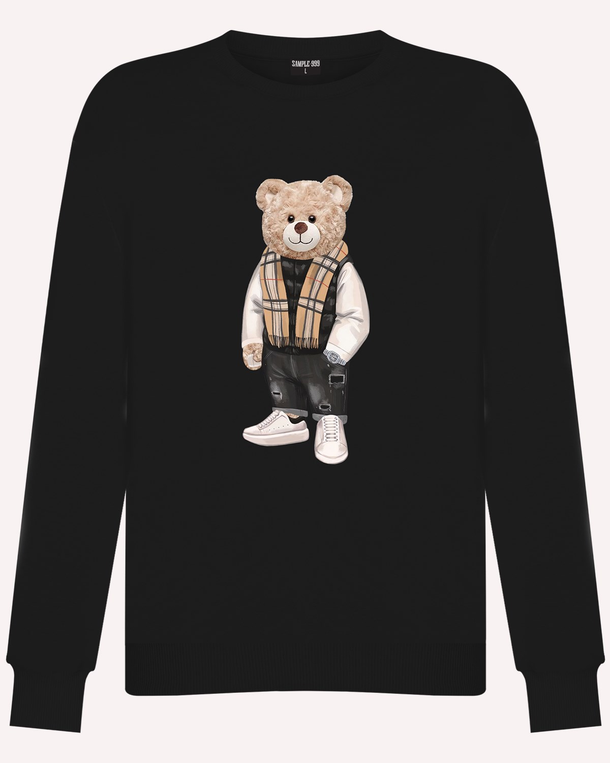 PRINTED TEDDY BEAR sweatshirt