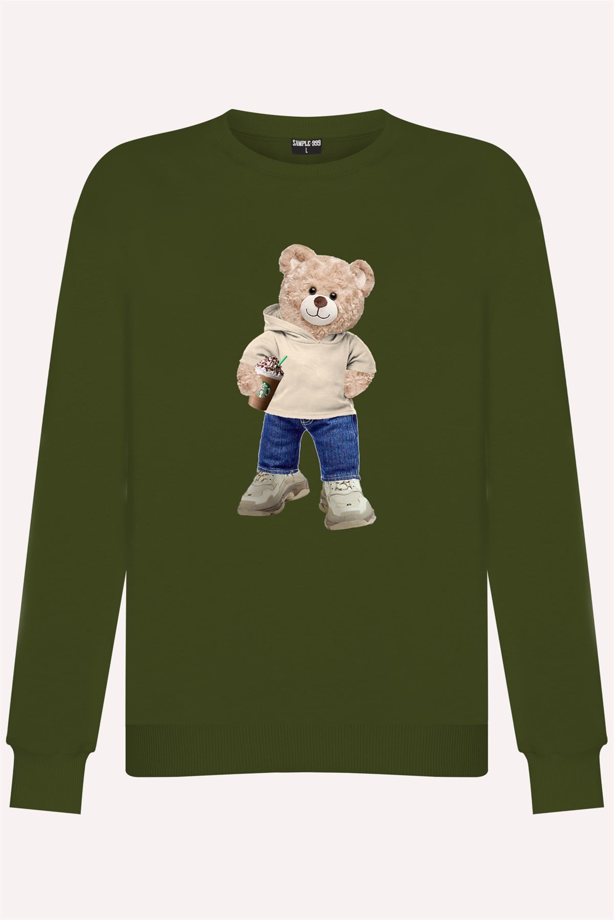 PRINTED TEDDY BEAR sweatshirt