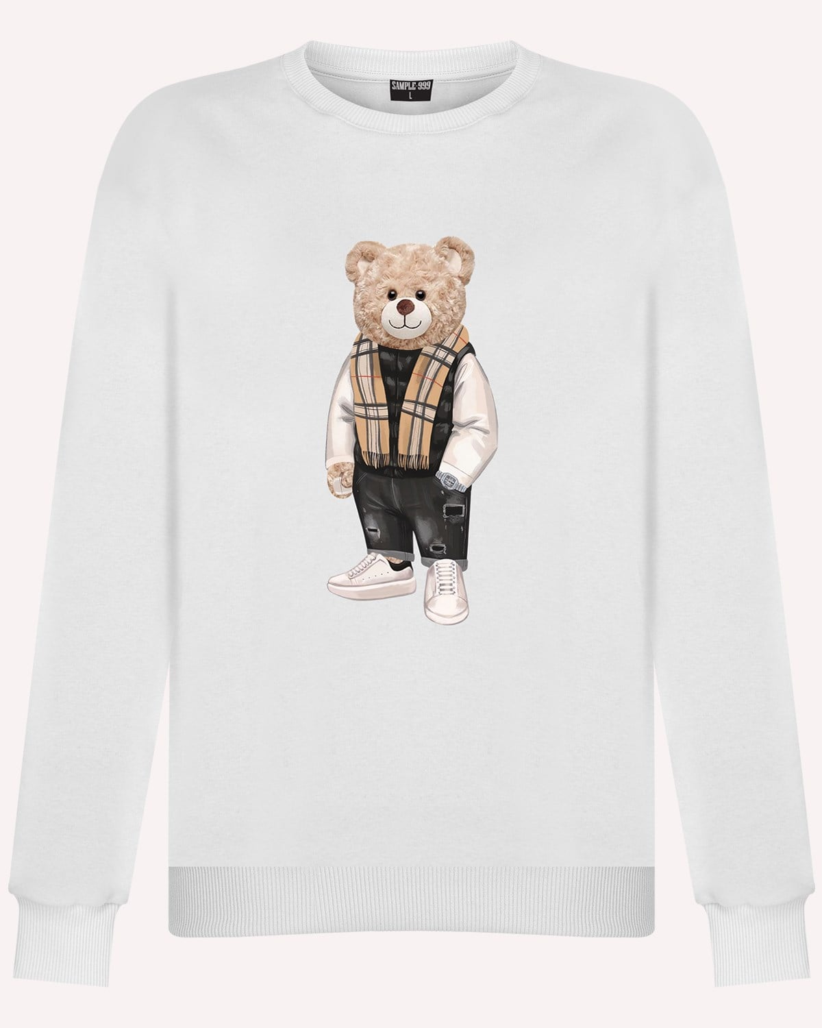 PRINTED TEDDY BEAR sweatshirt