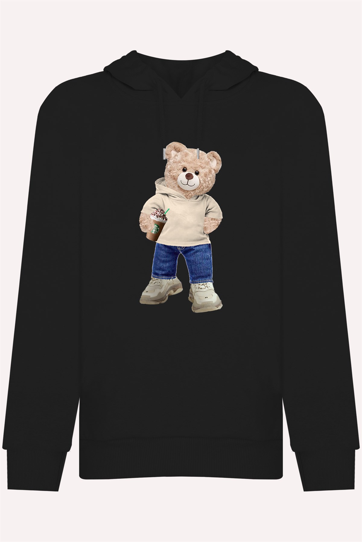 PRINTED TEDDY BEAR sweatshirt