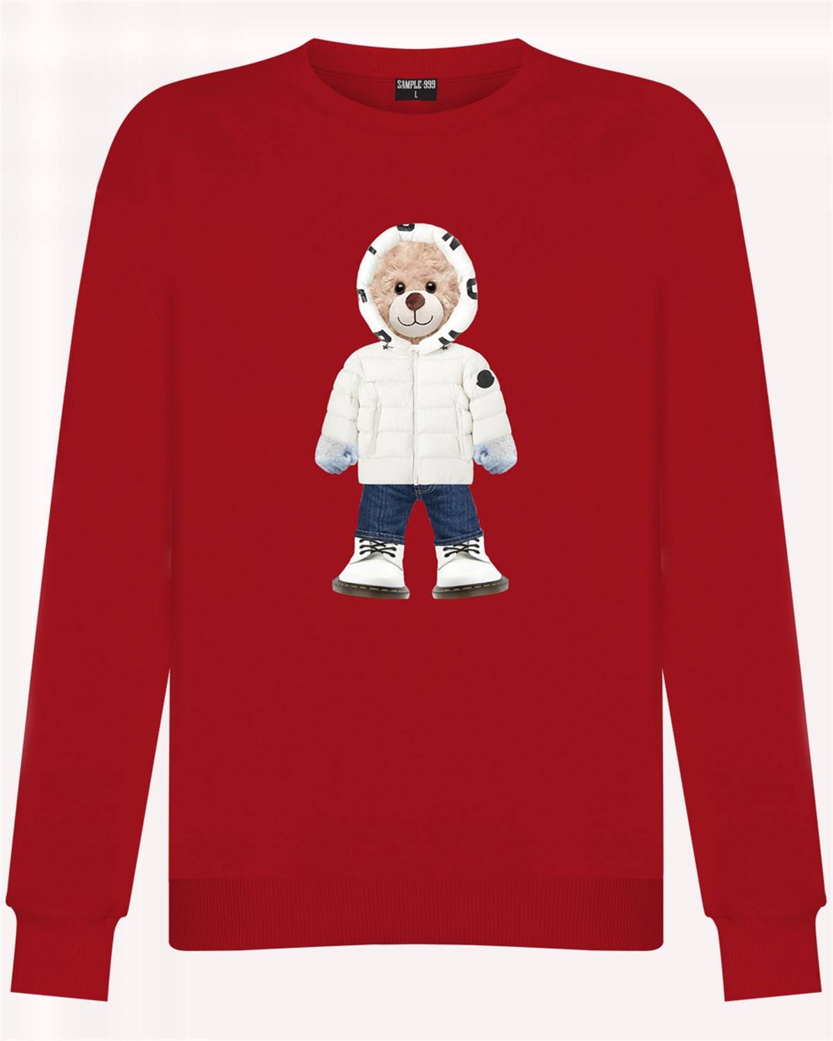 PRINTED TEDDY BEAR sweatshirt