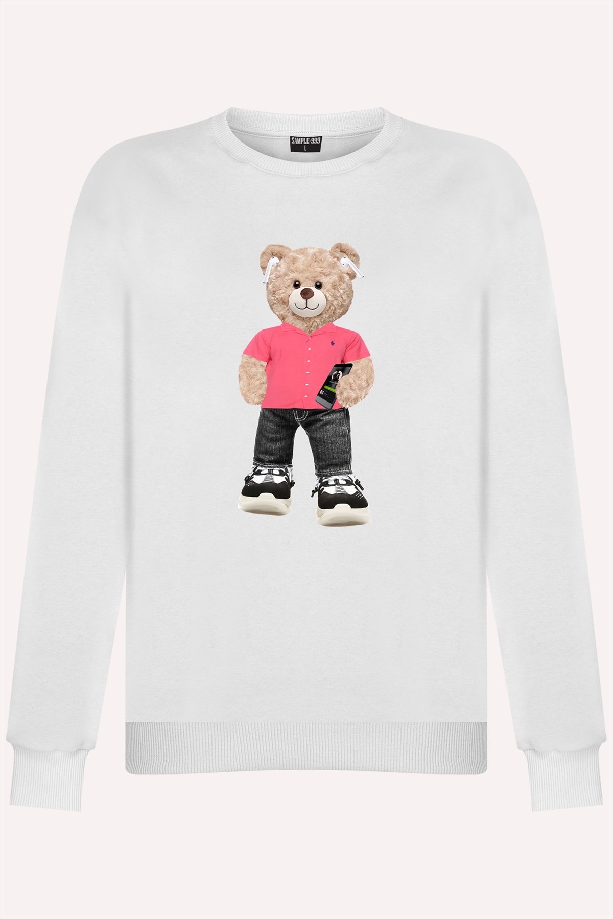 PRINTED TEDDY BEAR sweatshirt