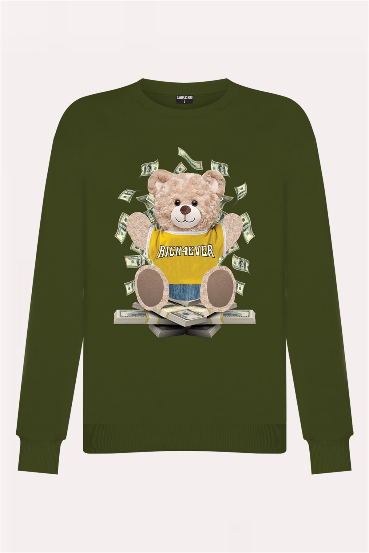 PRINTED TEDDY BEAR sweatshirt